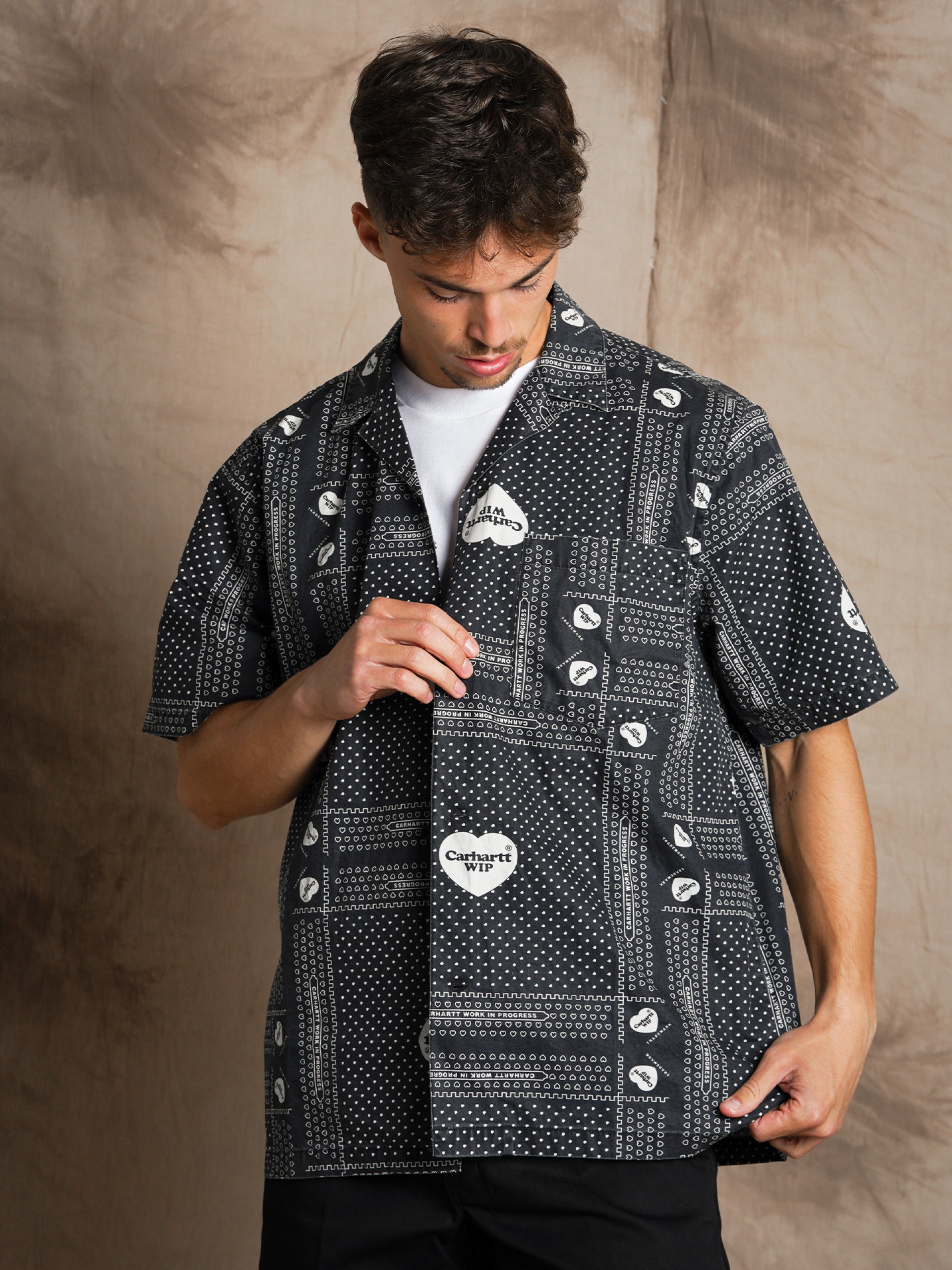 Camisa Carhartt WIP Heart Bandana