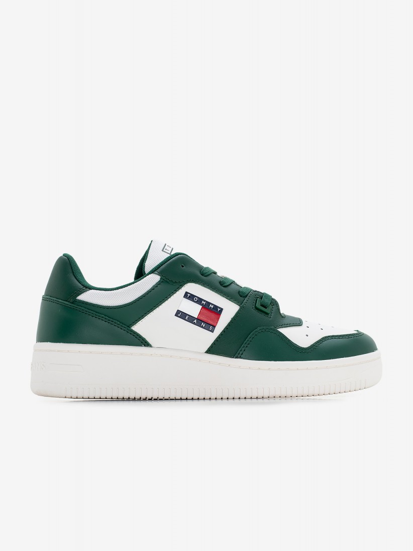 Tommy Hilfiger Essential Retro Leather Basket Sneakers