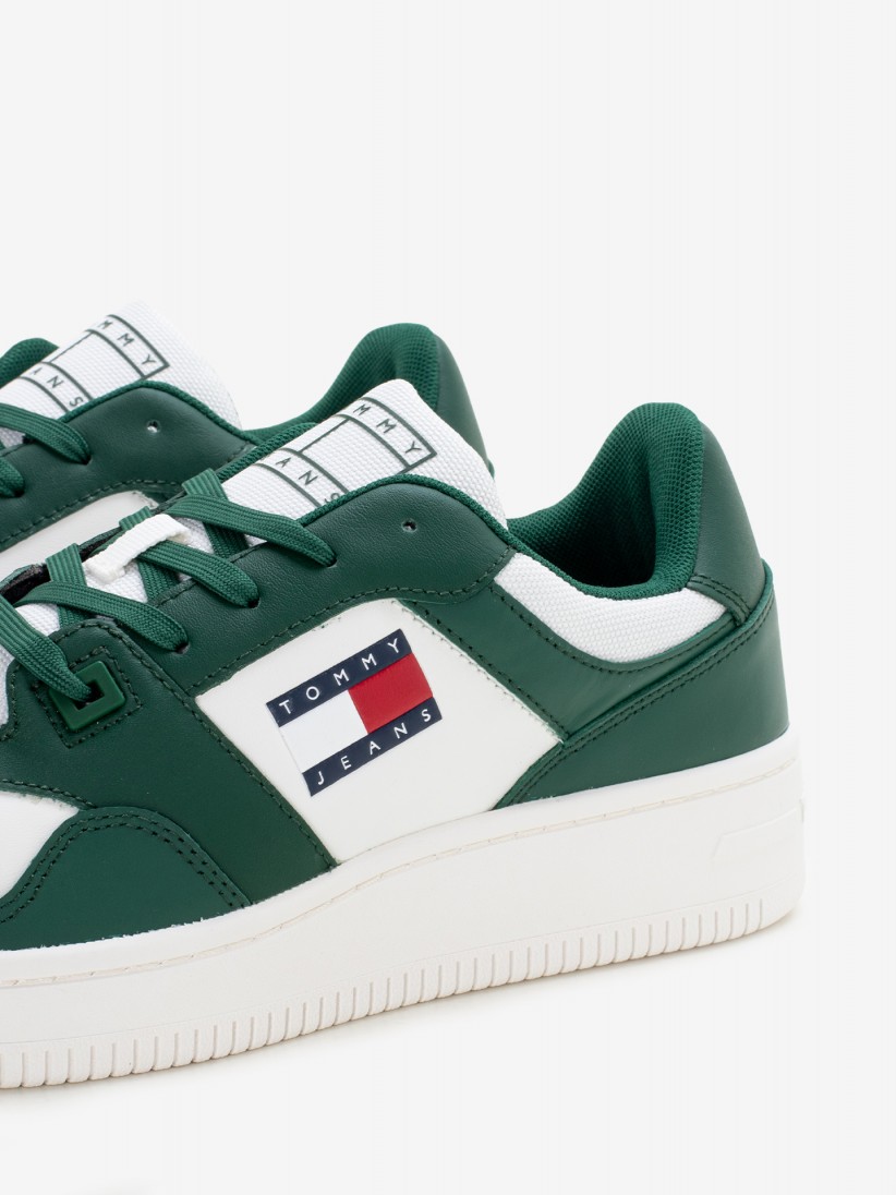 Tommy Hilfiger Essential Retro Leather Basket Sneakers