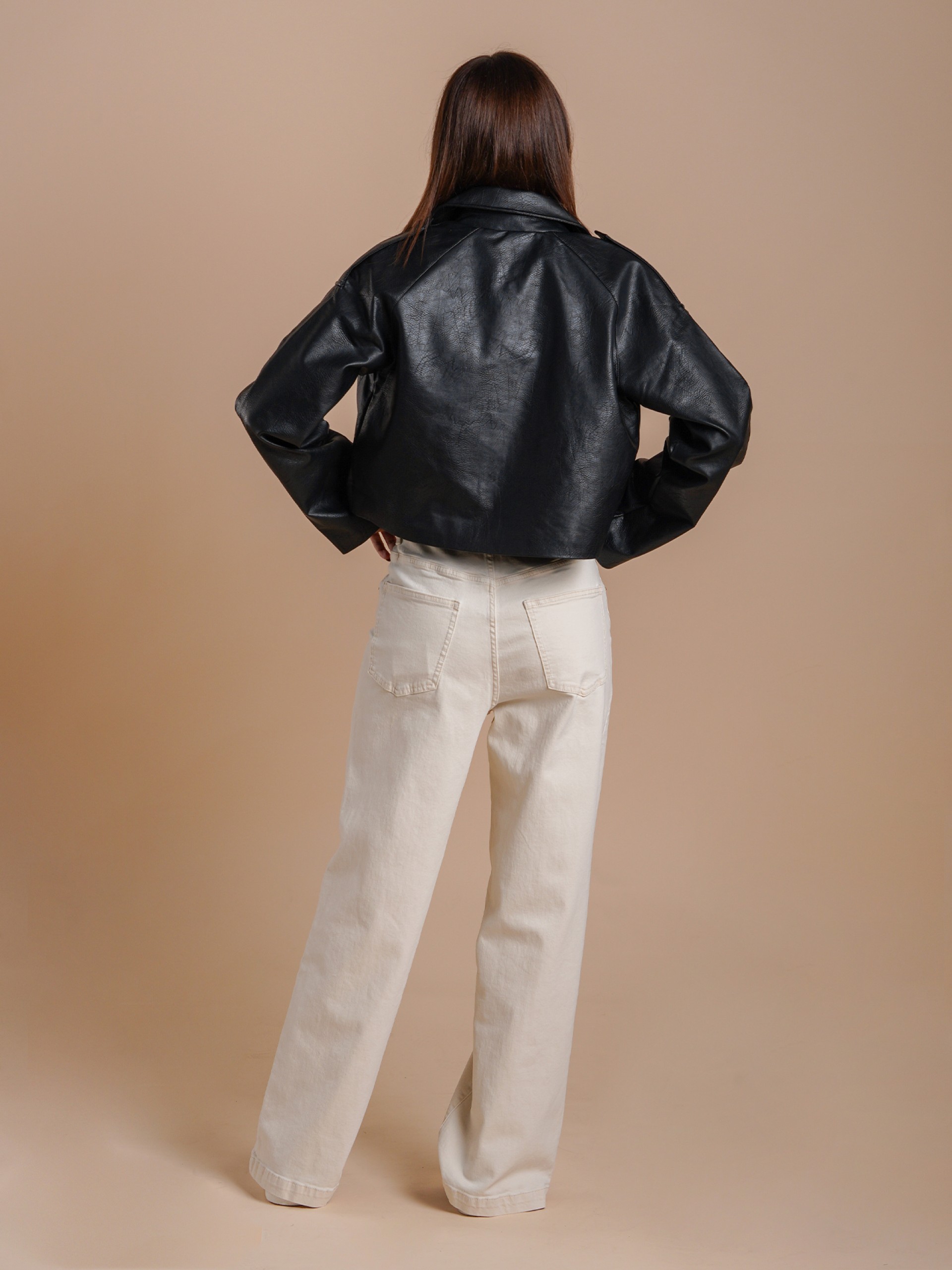 Pantalones Vaqueros Only Hope Ex High-Waist Wide Ecru Mae