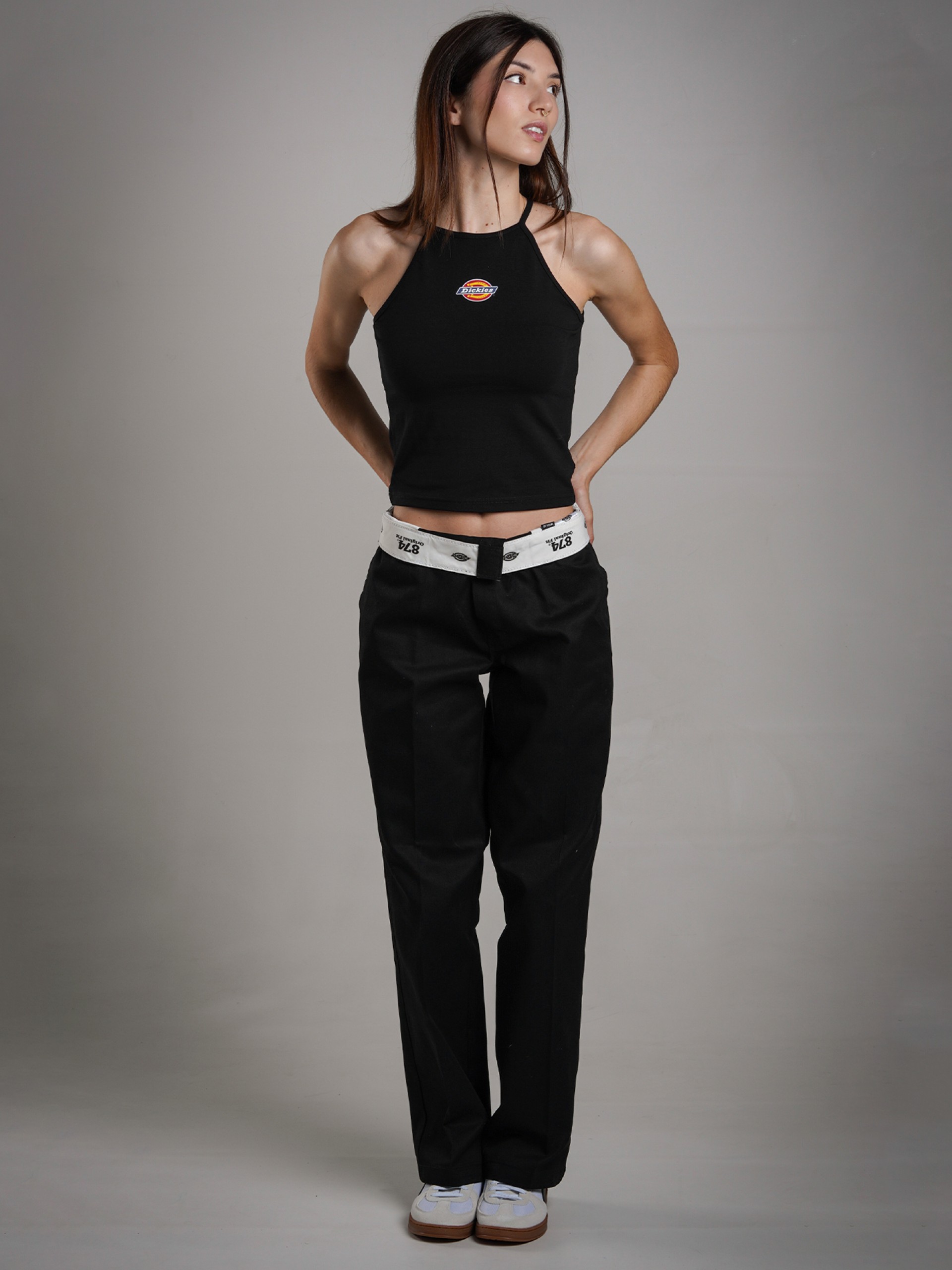 T-shirt Dickies Chain Lake Preta