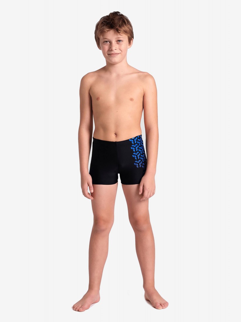 Arena Graphic Kikko V Print Kids Swimming Shorts