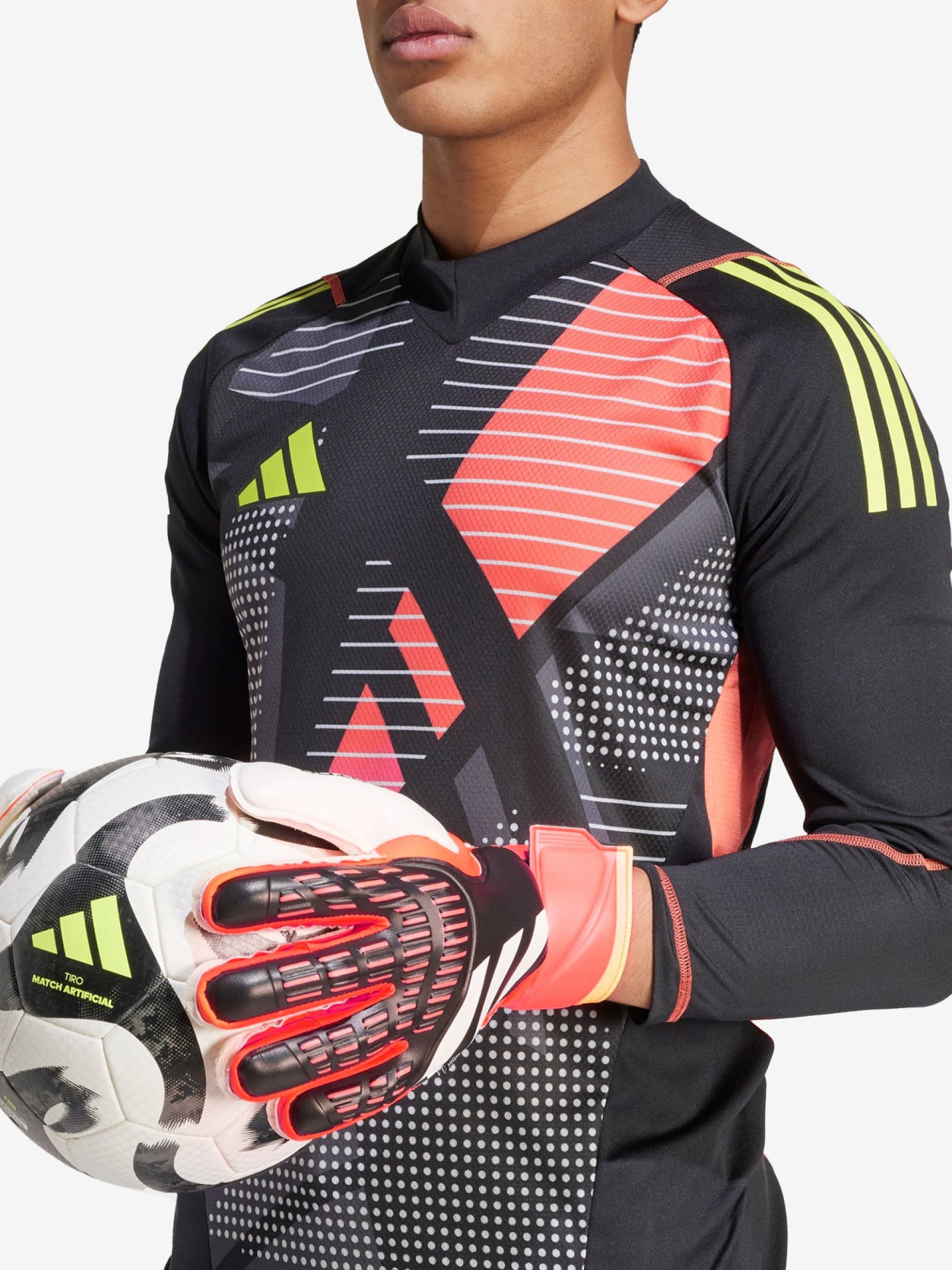 Luvas de Guarda-Redes Adidas Predator Match Fingersave