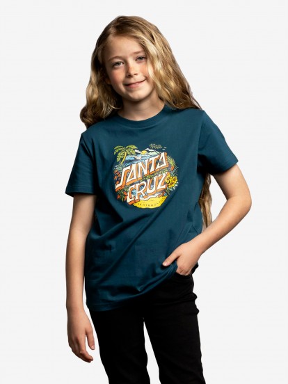 T-shirt Santa Cruz Youth Aloha Dot Front Kids