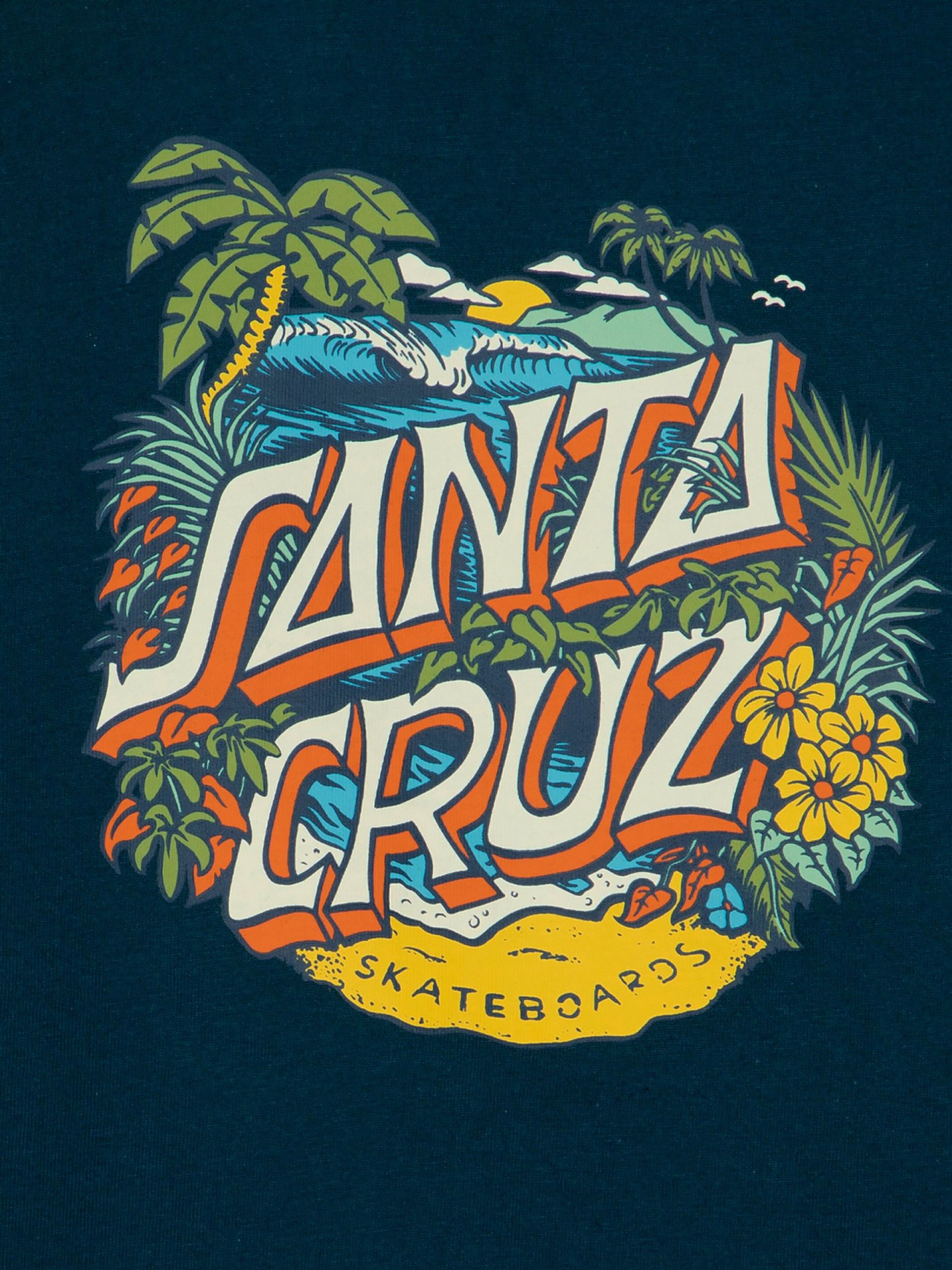 T-shirt Santa Cruz Youth Aloha Dot Front Kids