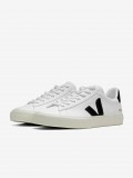 Sapatilhas VEJA Campo Chromefree Leather Brancas e Pretas