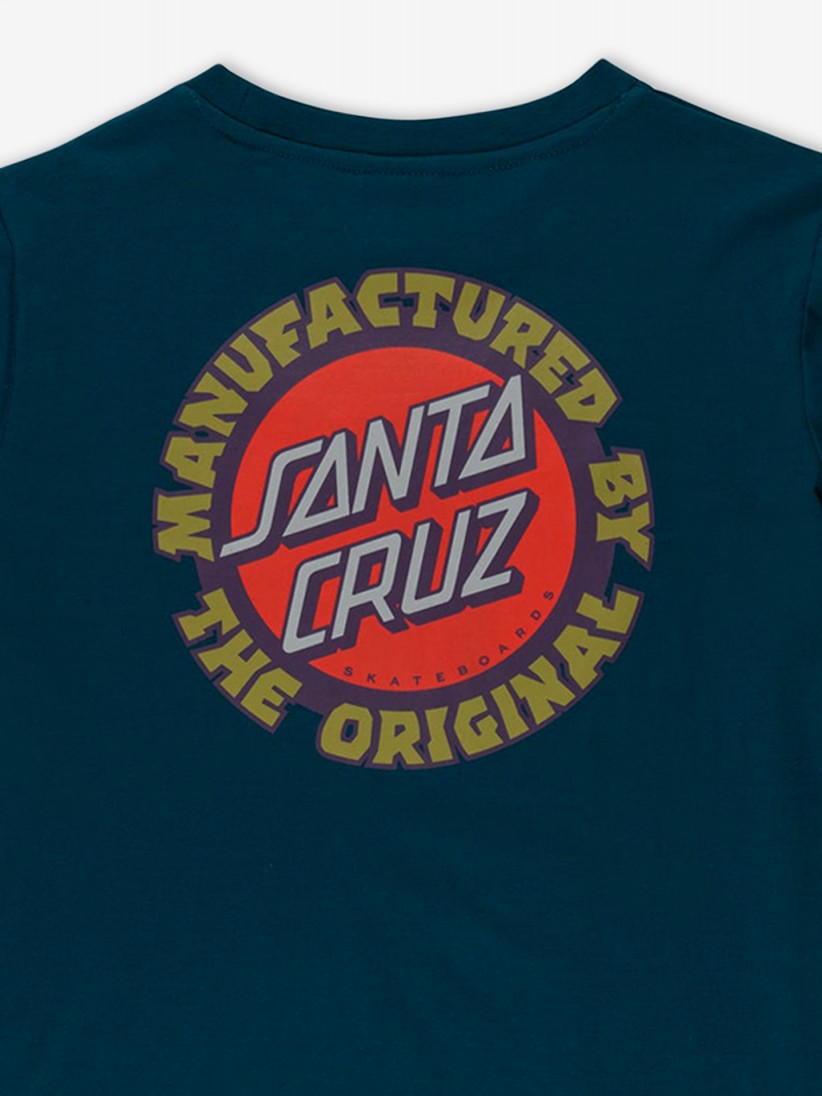Camiseta Santa Cruz Youth Speed MFG Dot Kids