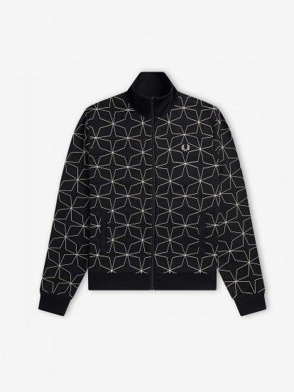 Casaco Fred Perry Geometric Print