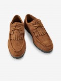 Fred Perry Low Kenney Hairy Suede Shoes