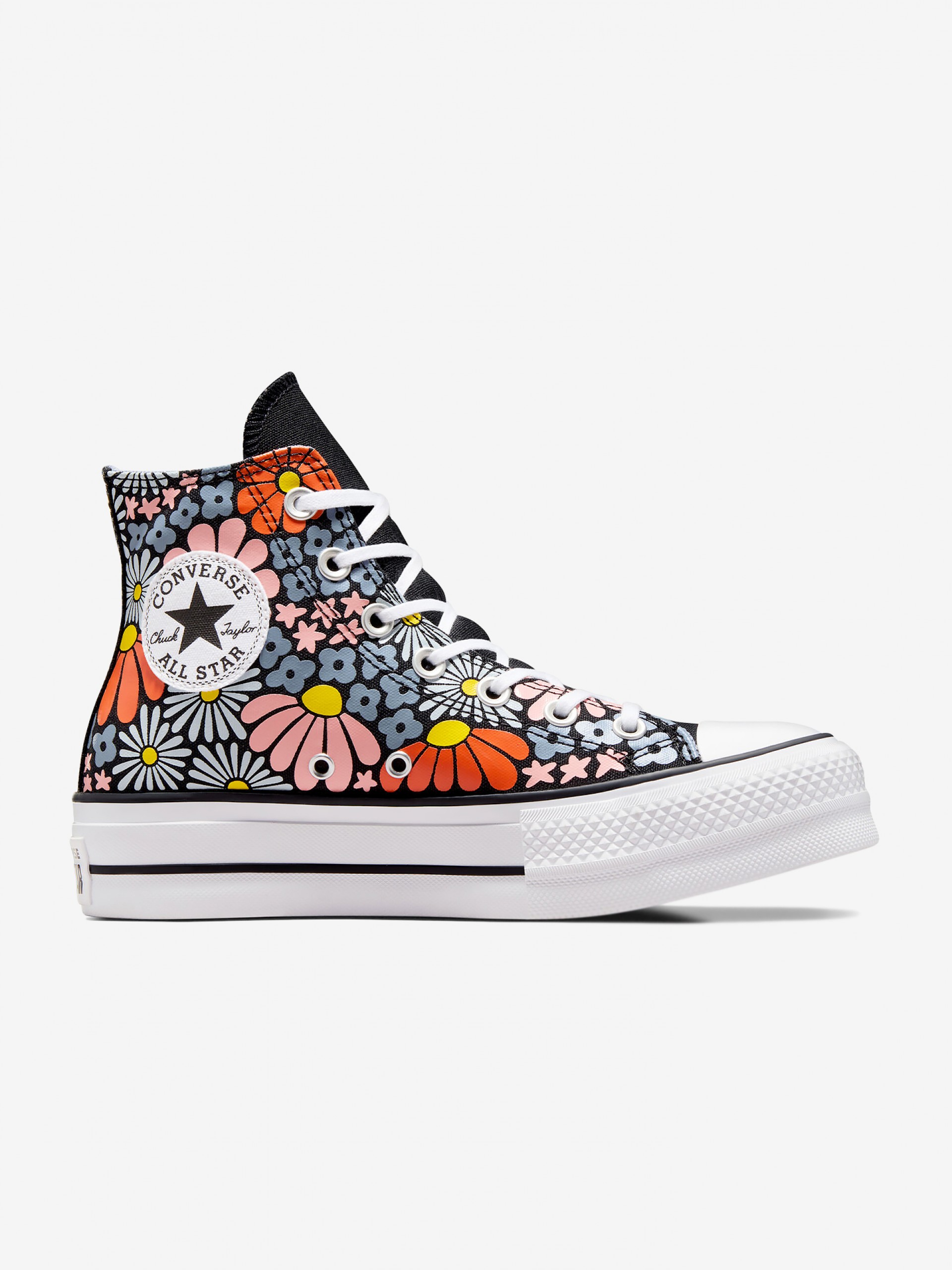 Sapatilhas Converse Chuck Taylor All Star Lift Platform Floral High Top