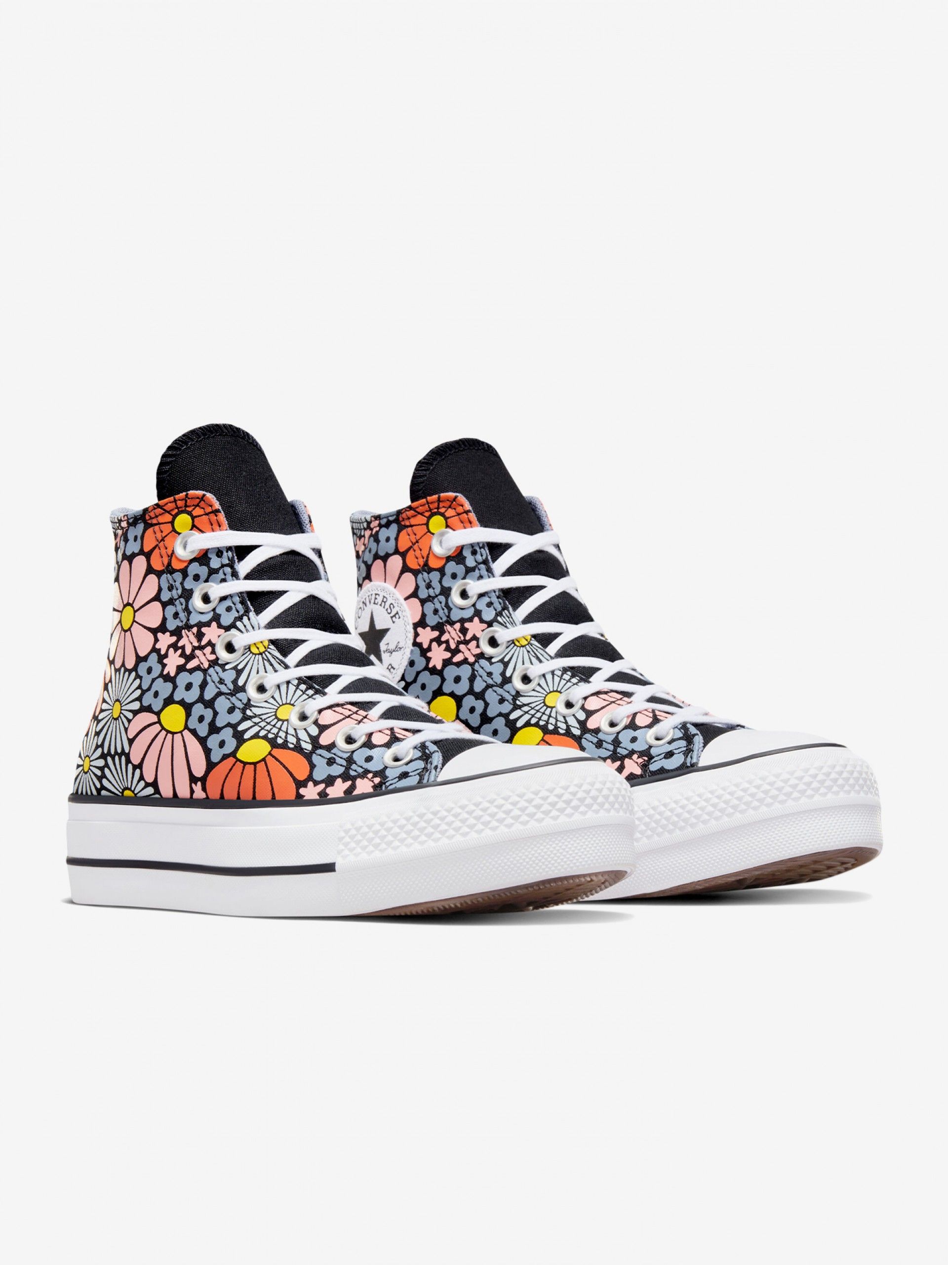 Sapatilhas Converse Chuck Taylor All Star Lift Platform Floral High Top