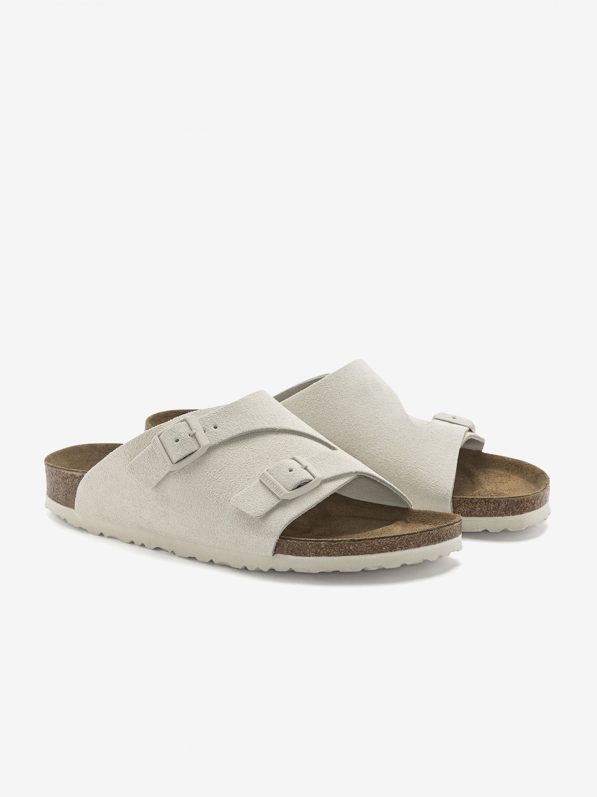 Chinelos Birkenstock Zurich Couro em Camurça