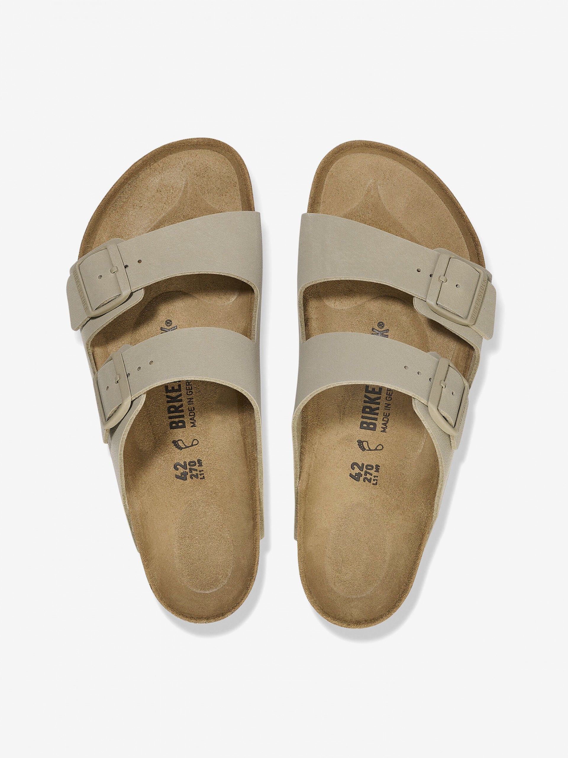 Chinelos Birkenstock Arizona Birko-Flor Caqui