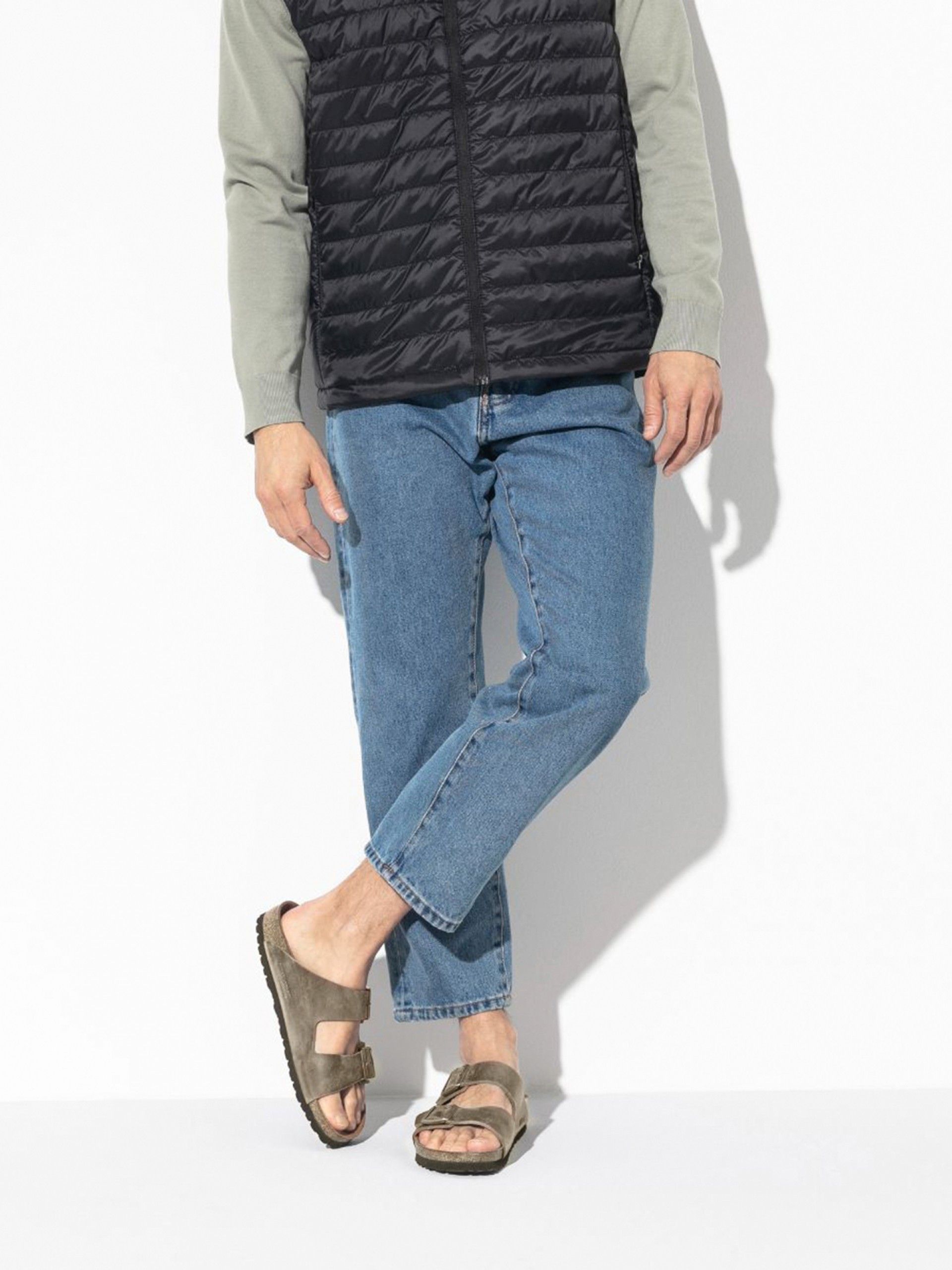 Chinelos Birkenstock Arizona Oiled Leather Castanhos