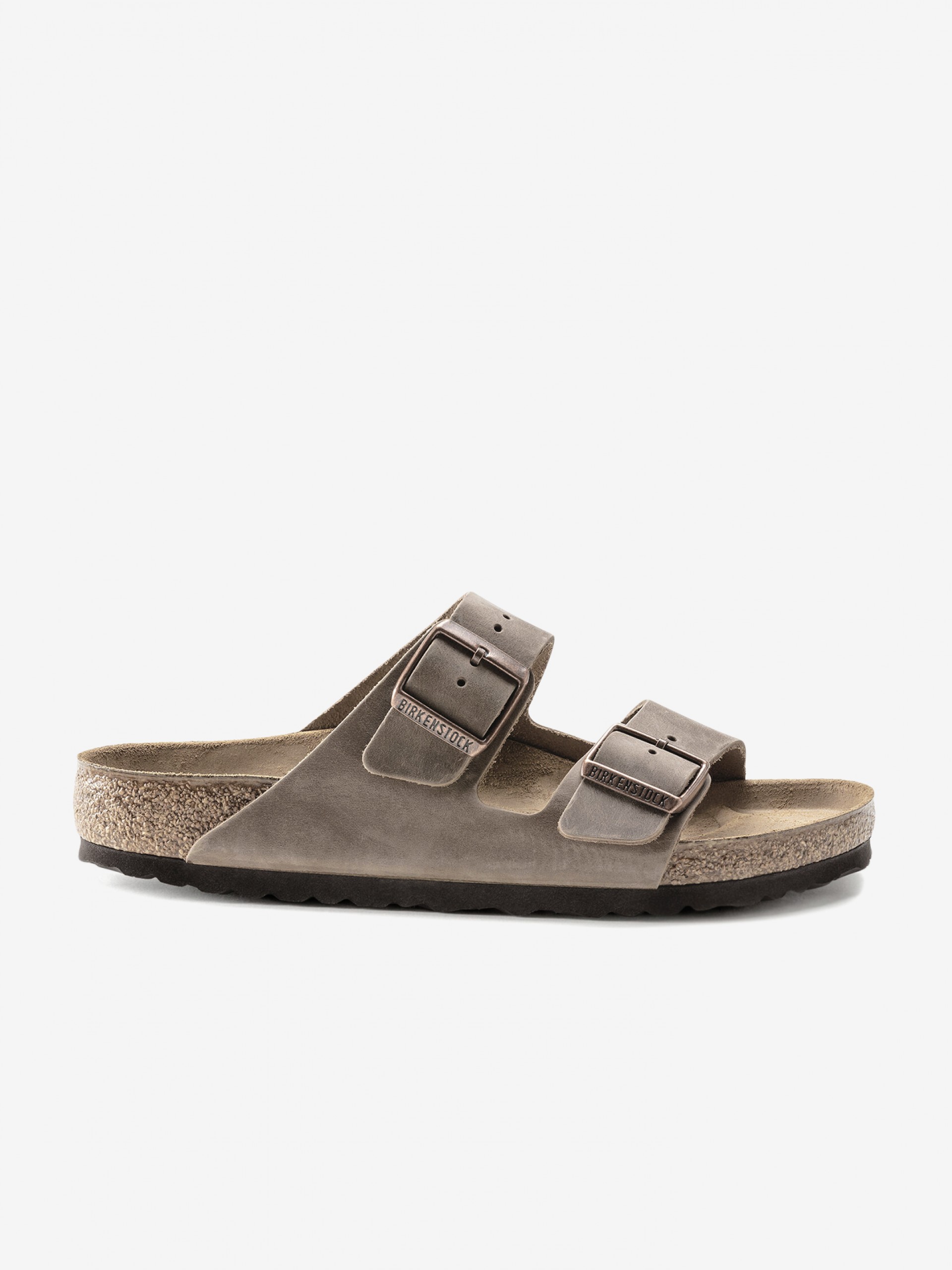 Chinelos Birkenstock Arizona Oiled Leather Castanhos