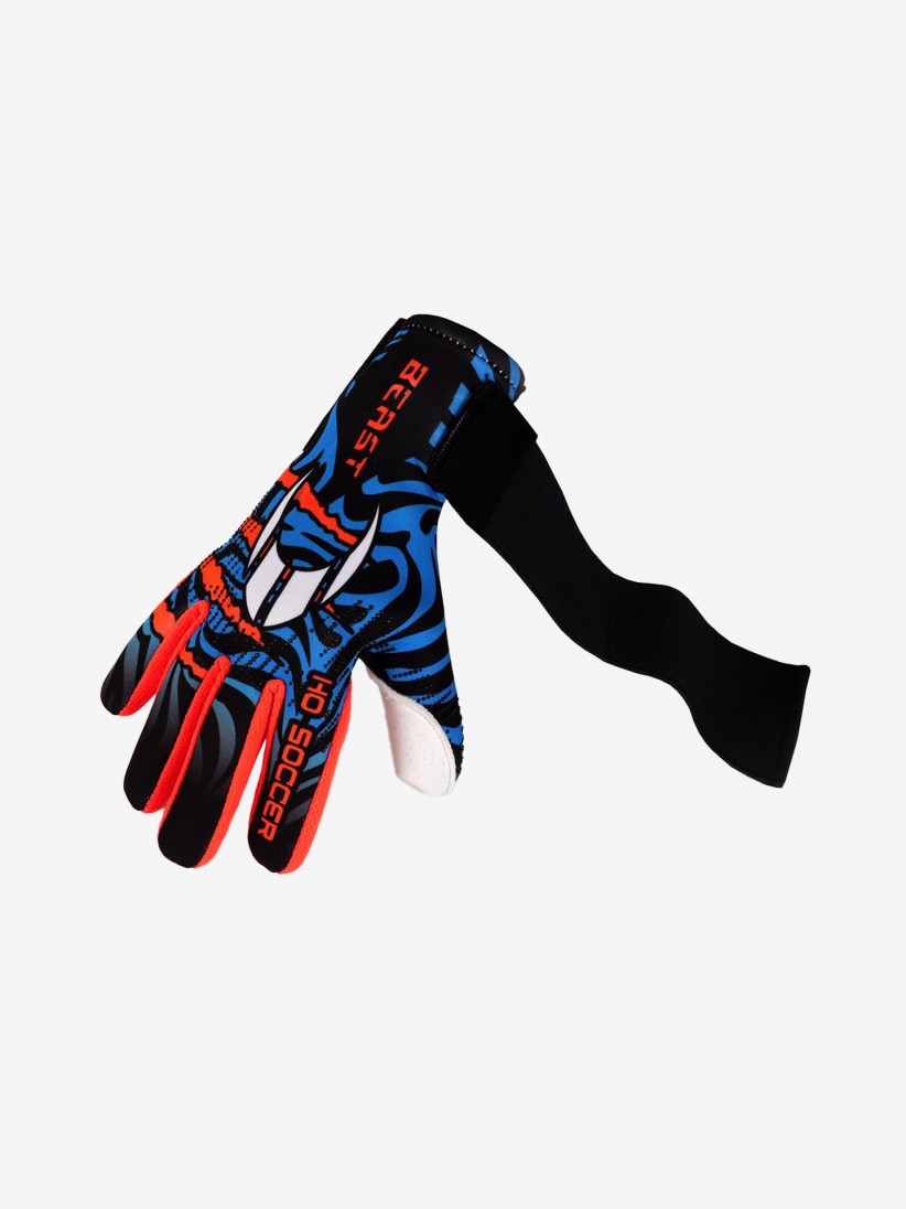 Ho Soccer Beast Plus Hazard V2 Blue Goalkeeper Gloves