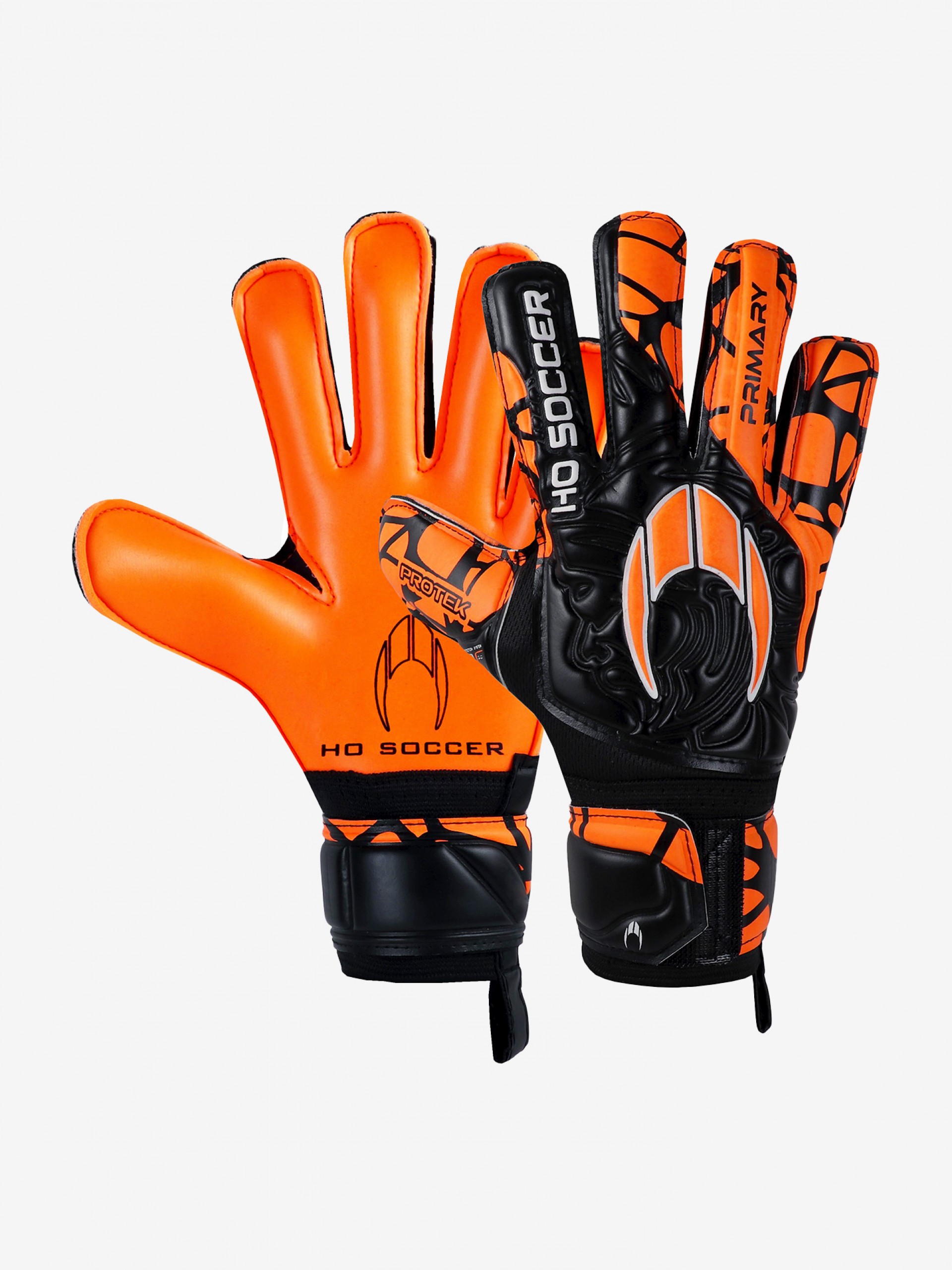 Luvas de Guarda-Redes Ho Soccer Primary Protek Axial Orange