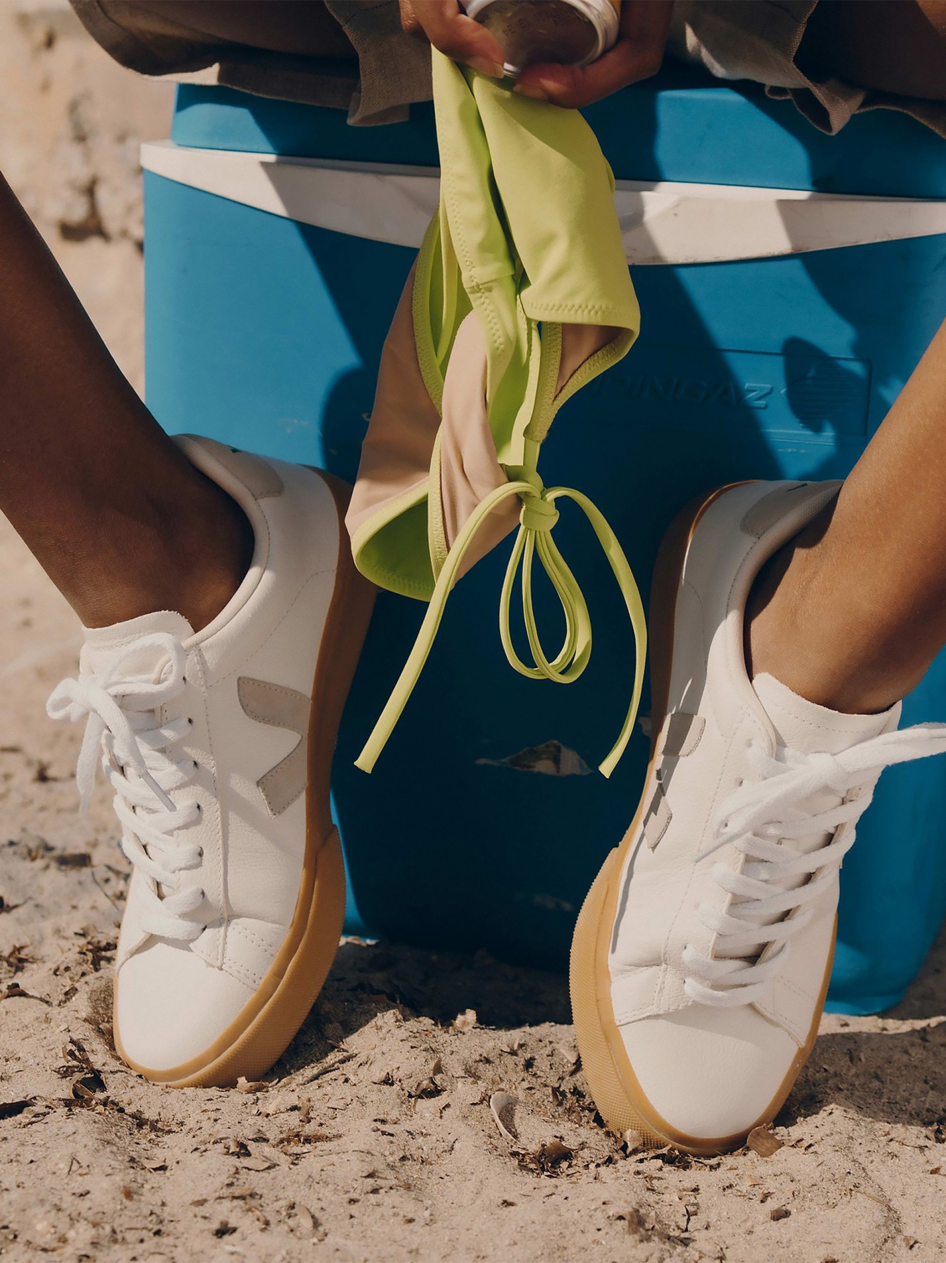 VEJA Campo Chromefree Leather Sneakers