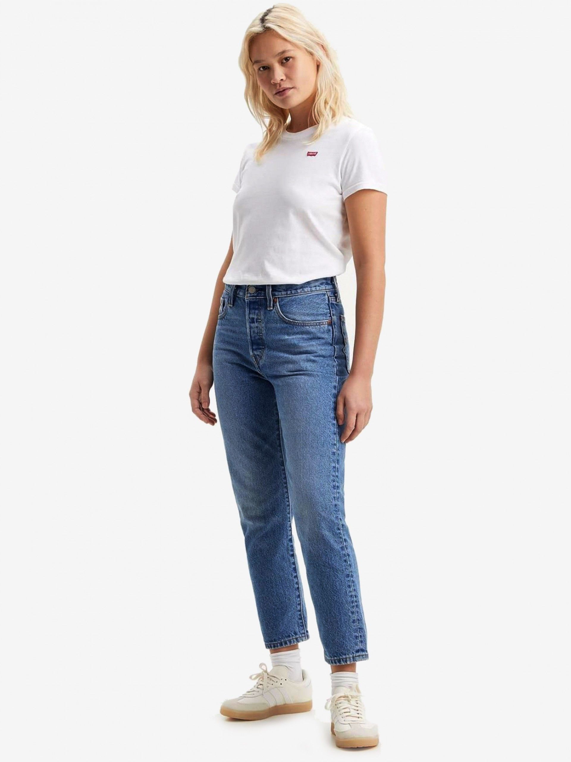 Levis 501 Crop Jeans