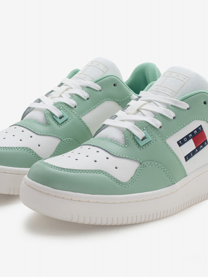 Tommy Hilfiger Essential Retro Leather Basket Sneakers