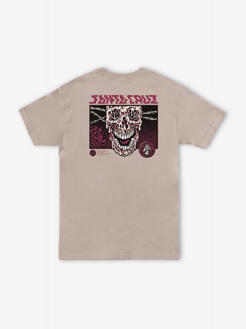 T-shirt Santa Cruz Toxic Skull