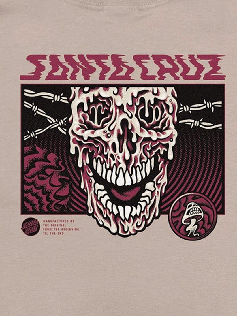 Santa Cruz Toxic Skull T-shirt
