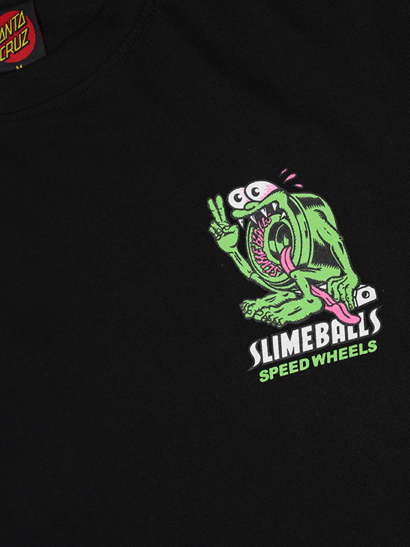 INDEPENDENT×SANTA CRUZE×SLIME BALLS Tee Santa Cruz SLIME BALLS SCREAMER SCREAMING HAND Skateboard T