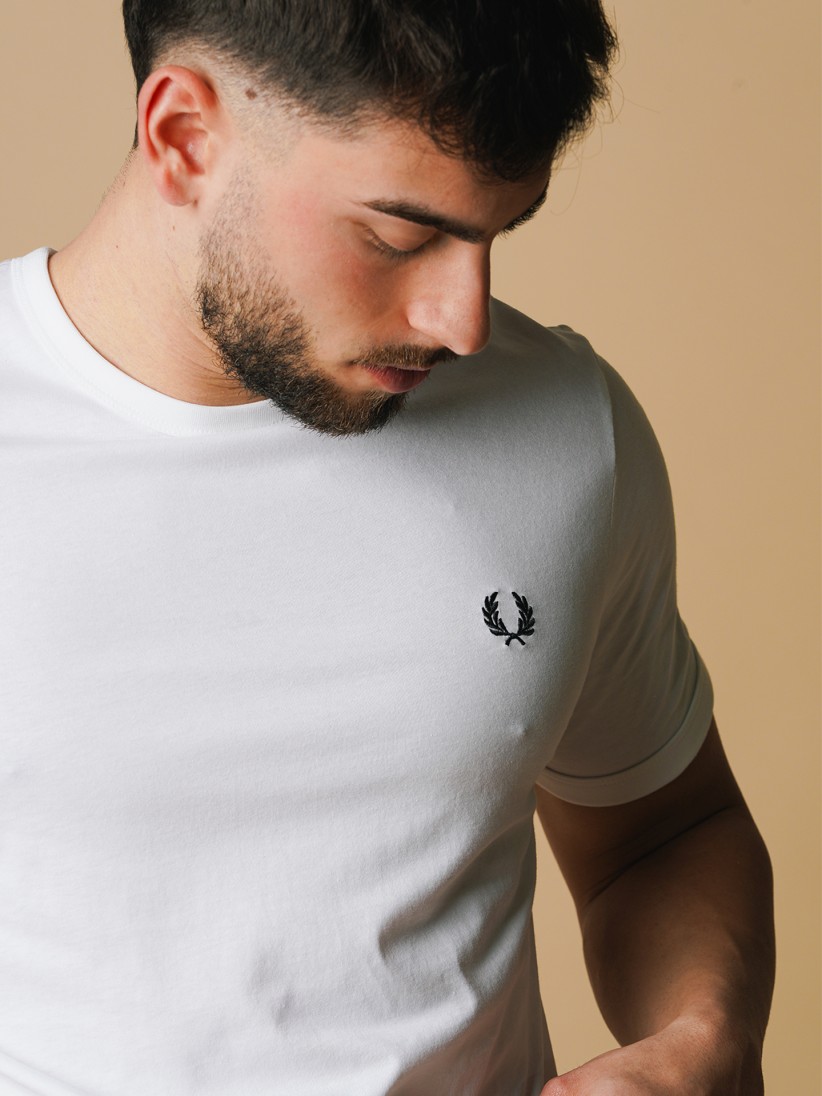 T-shirt Fred Perry Simply Ringer