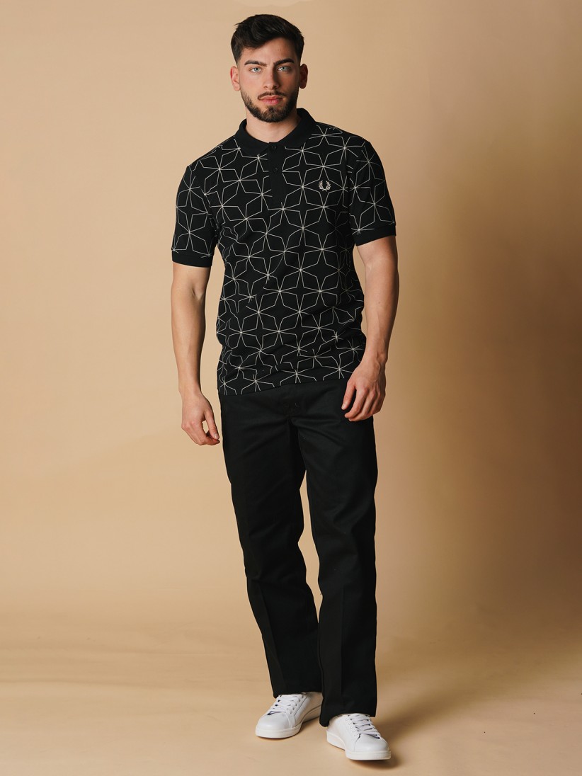 Polo Fred Perry Geometric