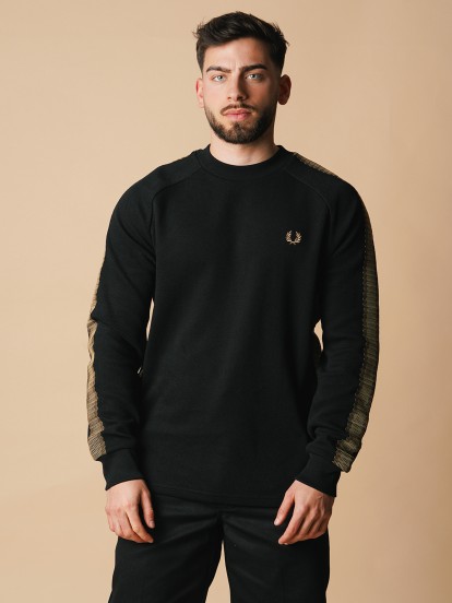 Sudadera Fred Perry Tape Detail