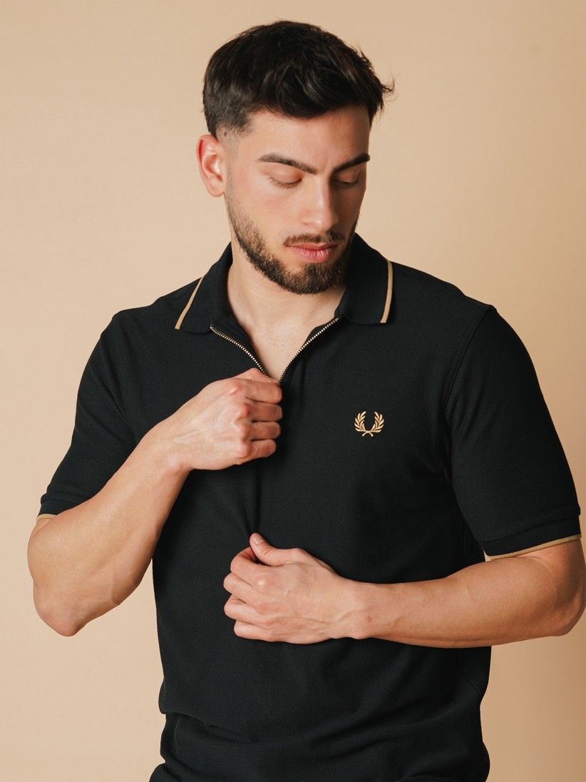Polo Fred Perry Zip Neck