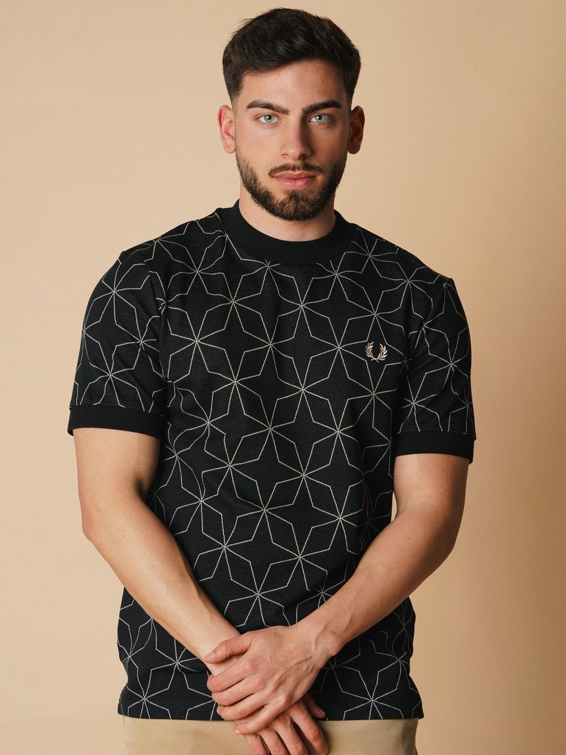 Fred Perry Geometric T-shirt