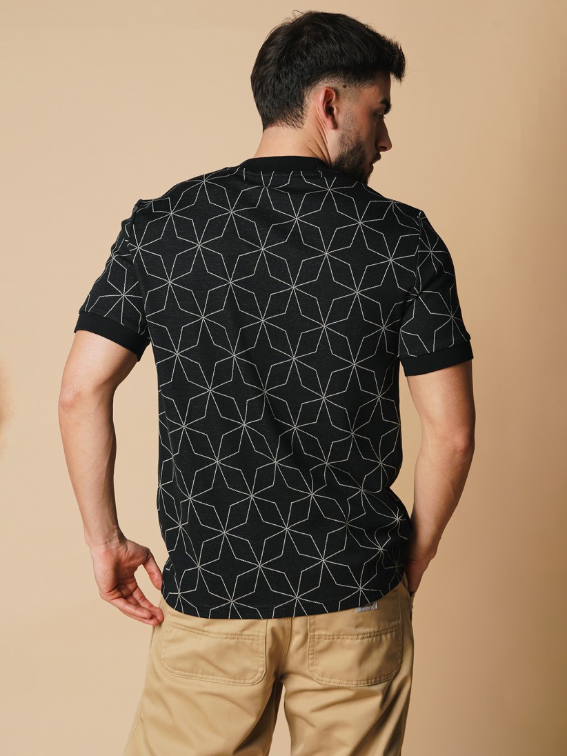 Fred Perry Geometric T-shirt