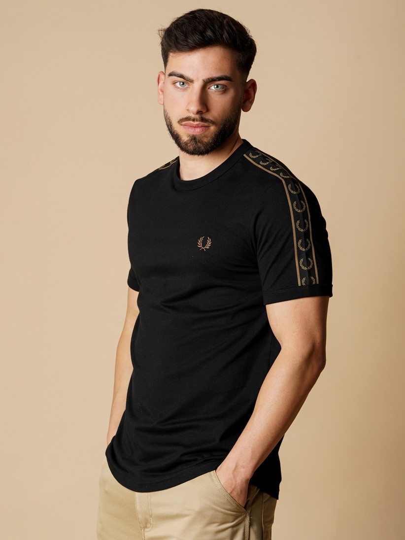 Fred Perry Contrast Tape Ringer T-shirt