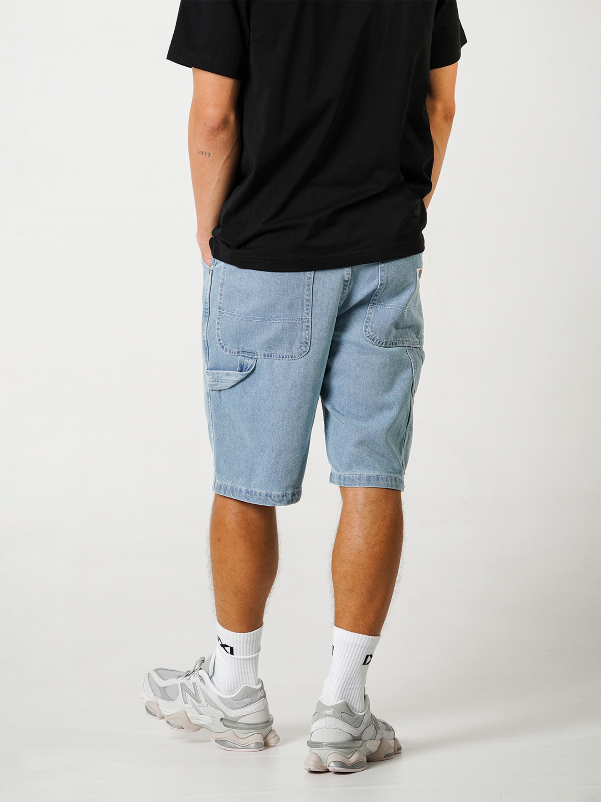 Calções de Ganga Dickies Garyville Azuis