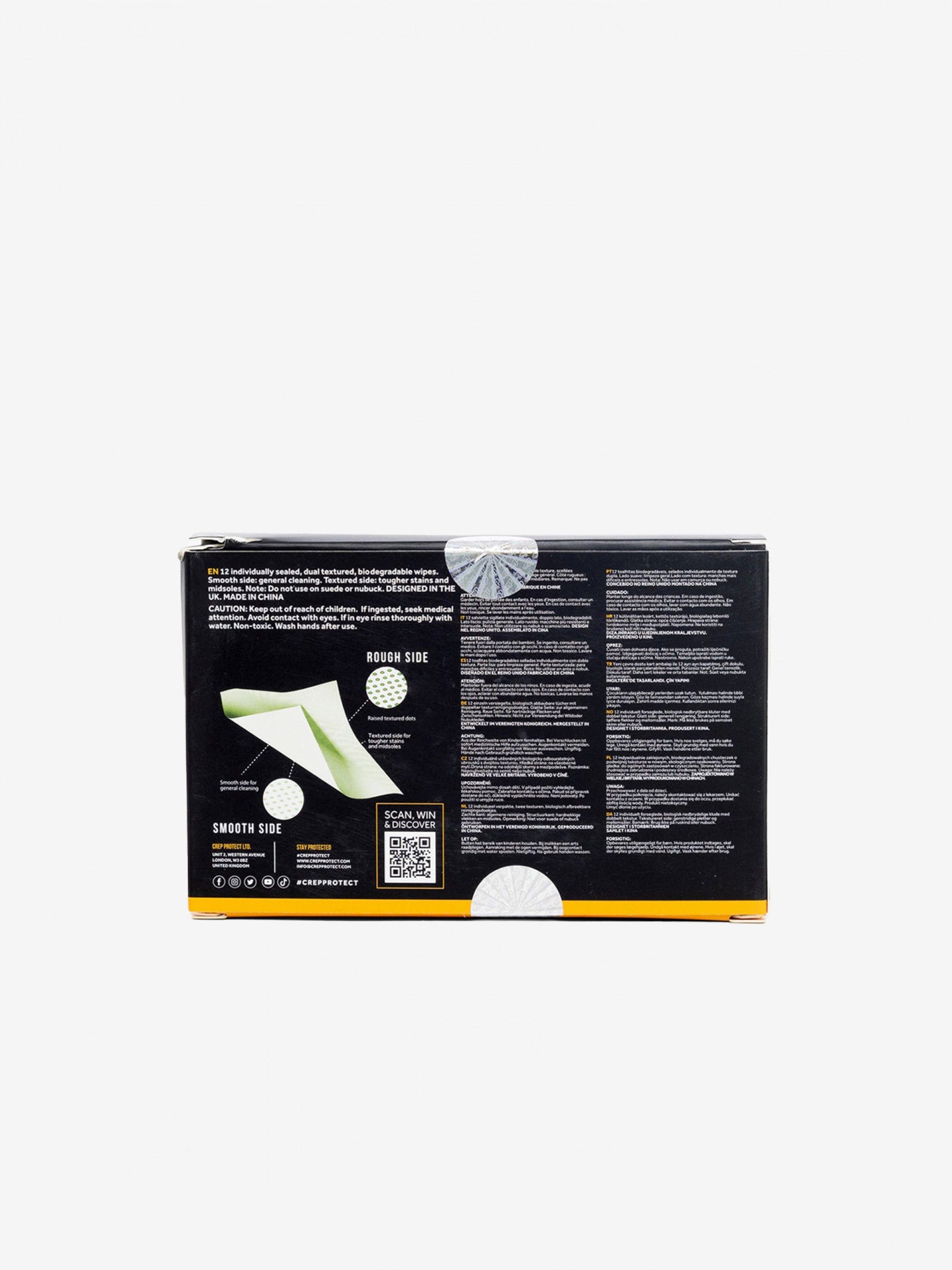 Toalhitas Crep Protect Wipes Green (12 Pack)