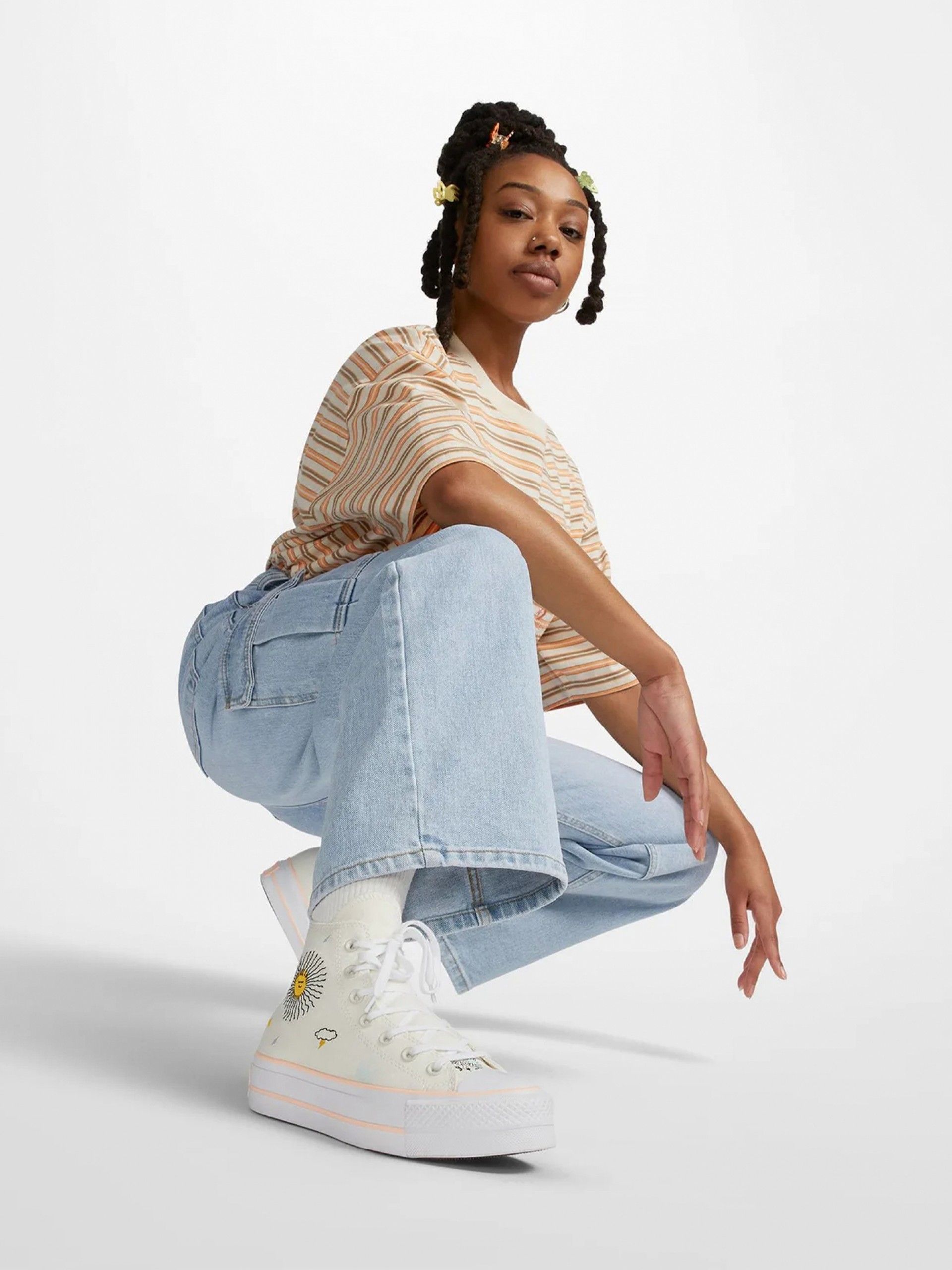 Zapatillas Converse Chuck Taylor All Star Lift Platform Summer Florals