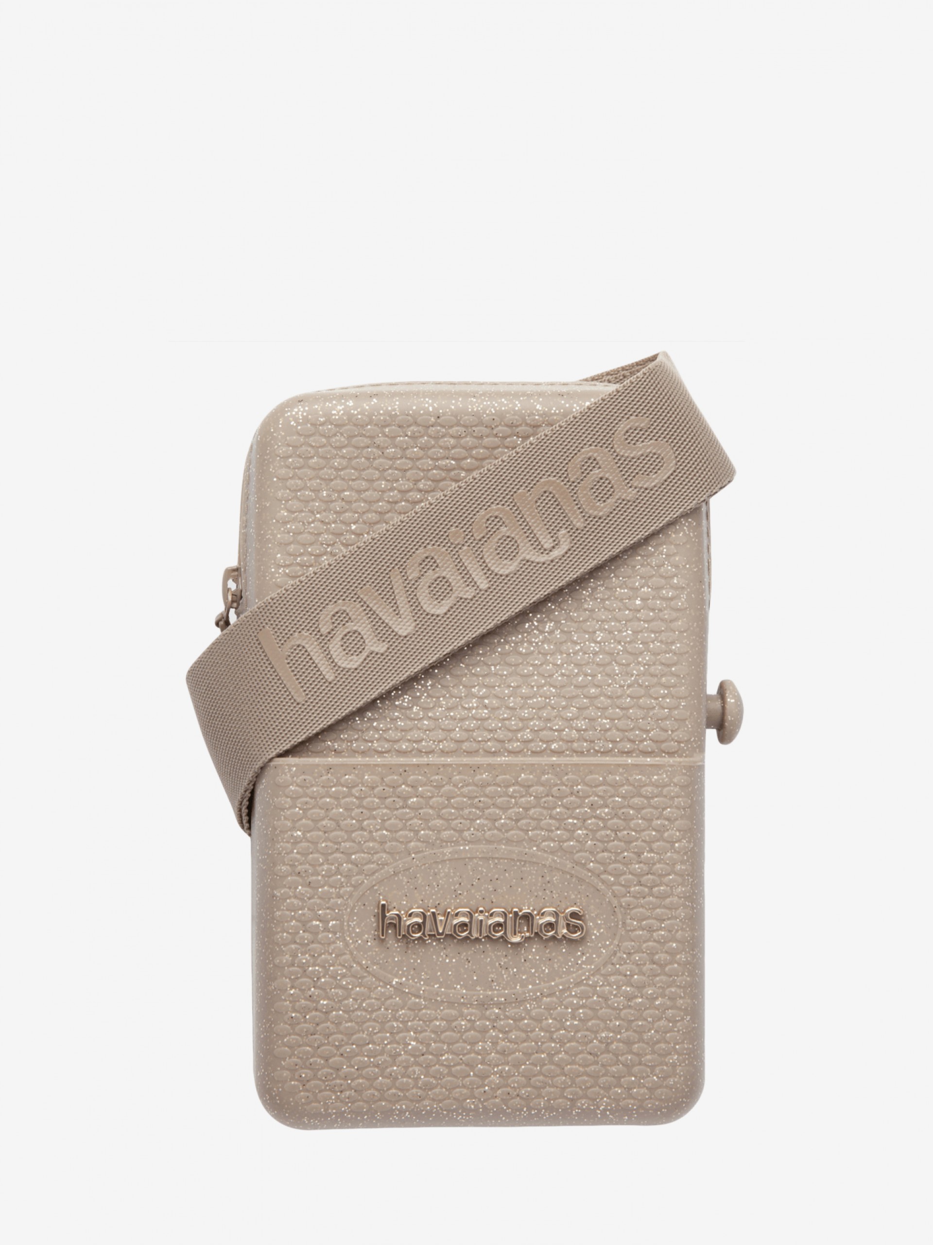 Bandolera Havaianas Street Bag Glitter Dorada