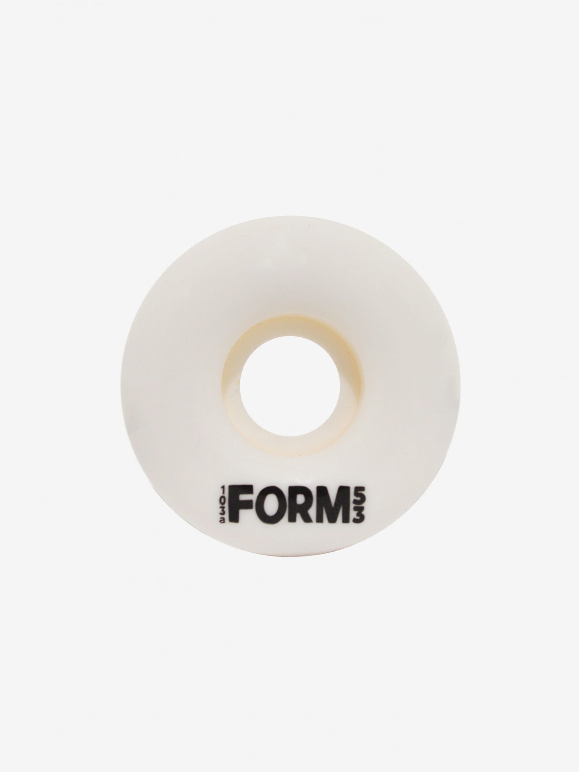 Ruedas Form Solid White Pk4