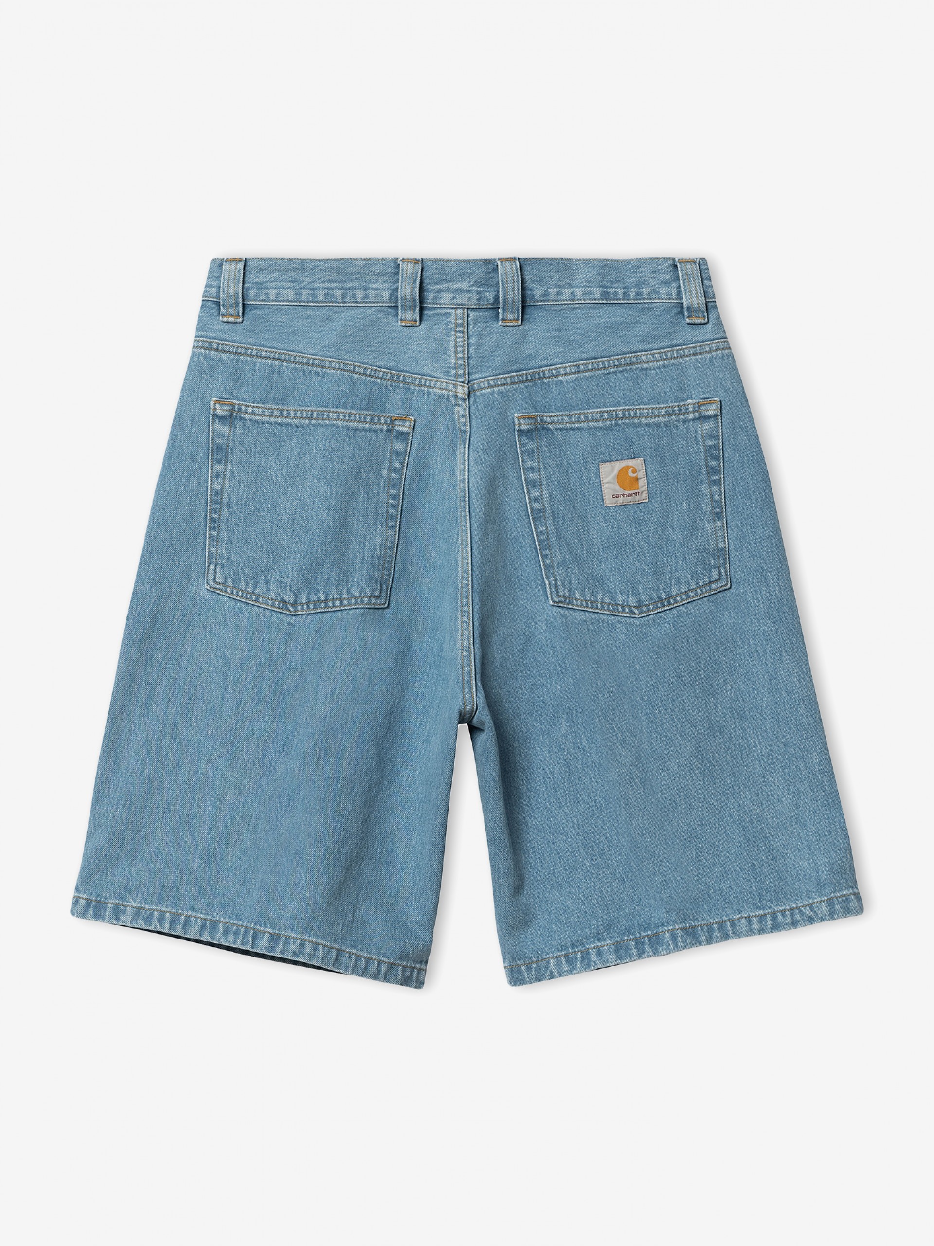 Carhartt WIP Brandon Blue Denim Shorts