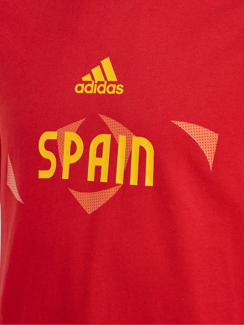 Adidas Spain UEFA Euro 2024 Y T-shirt