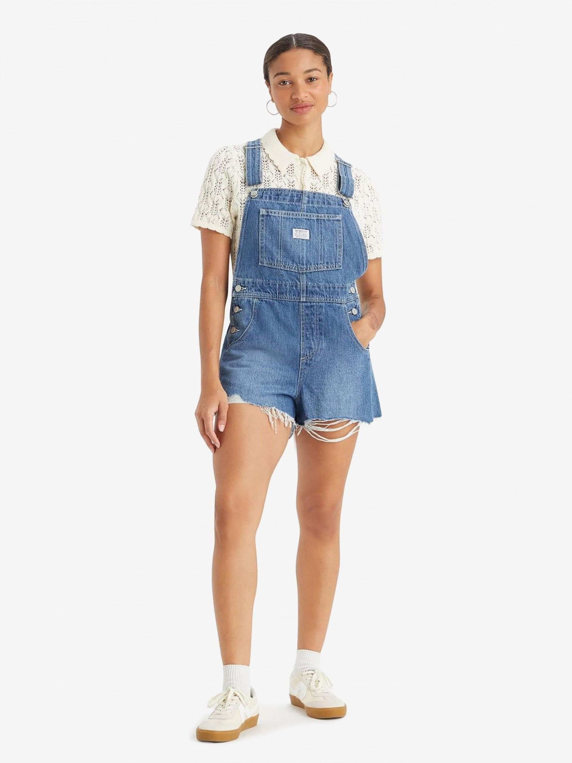 Mono Vaquero Levis Vintage Shortalls