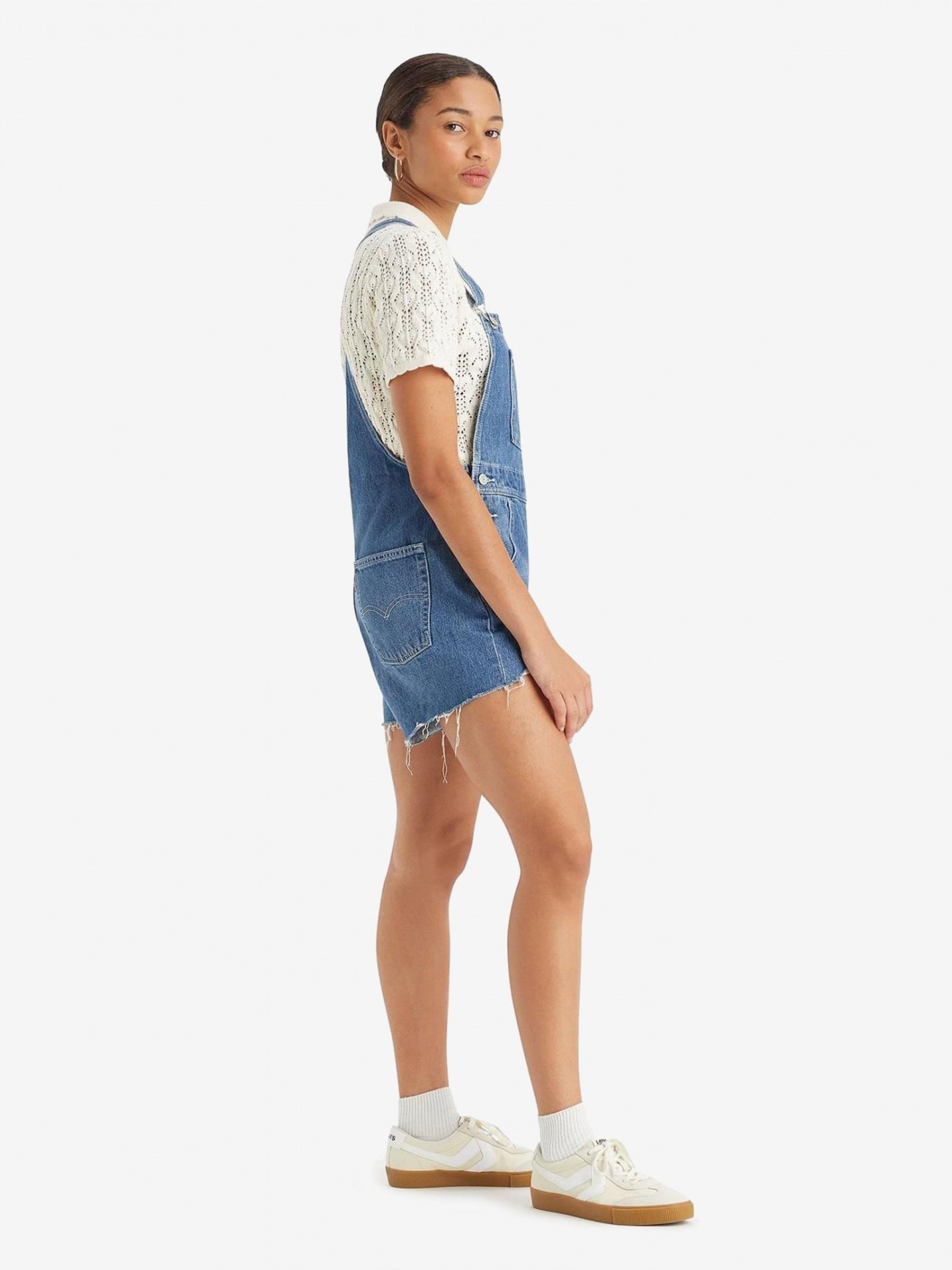 Mono Vaquero Levis Vintage Shortalls