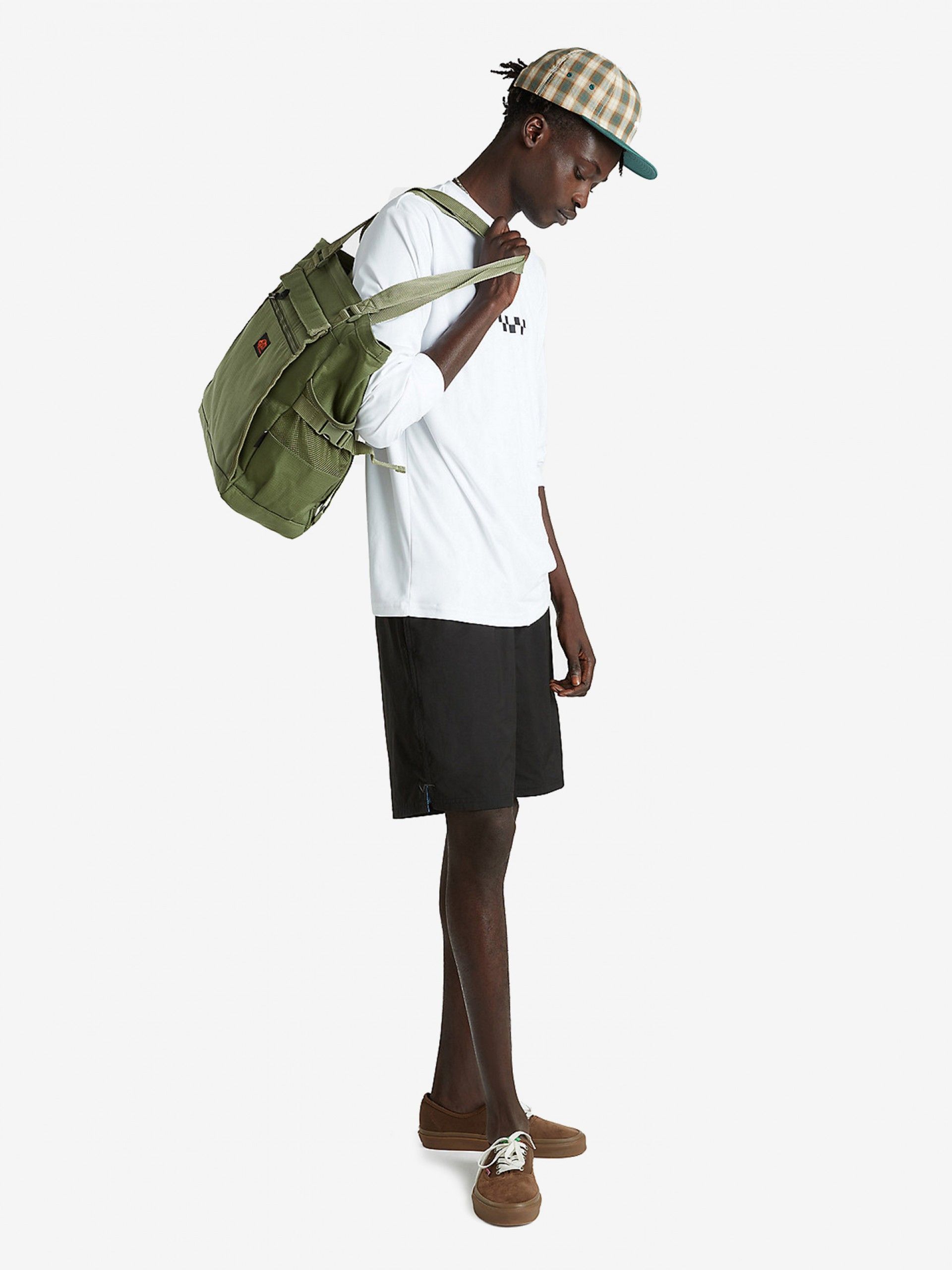 Vans Primary Solid Elastic Black Swimming Shorts