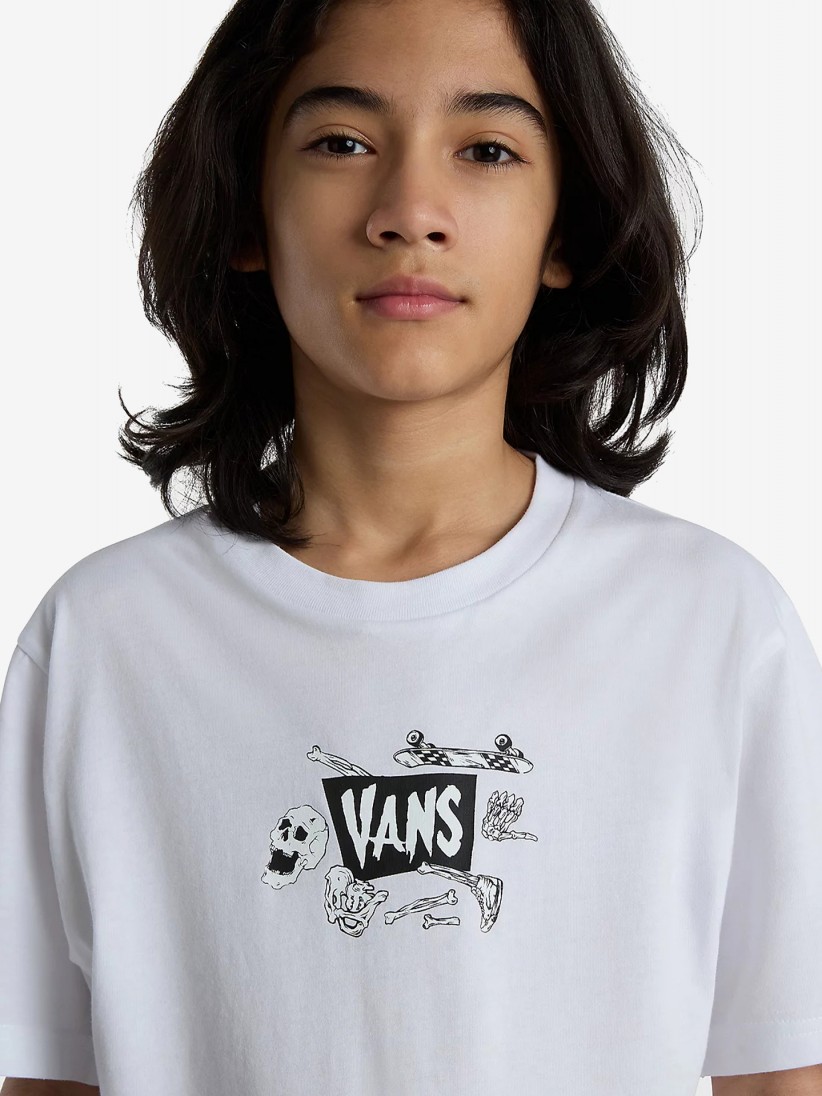 Camiseta Vans Skeleton SS Kids