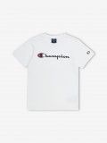 Camiseta Champion Legacy Script Logo Kids