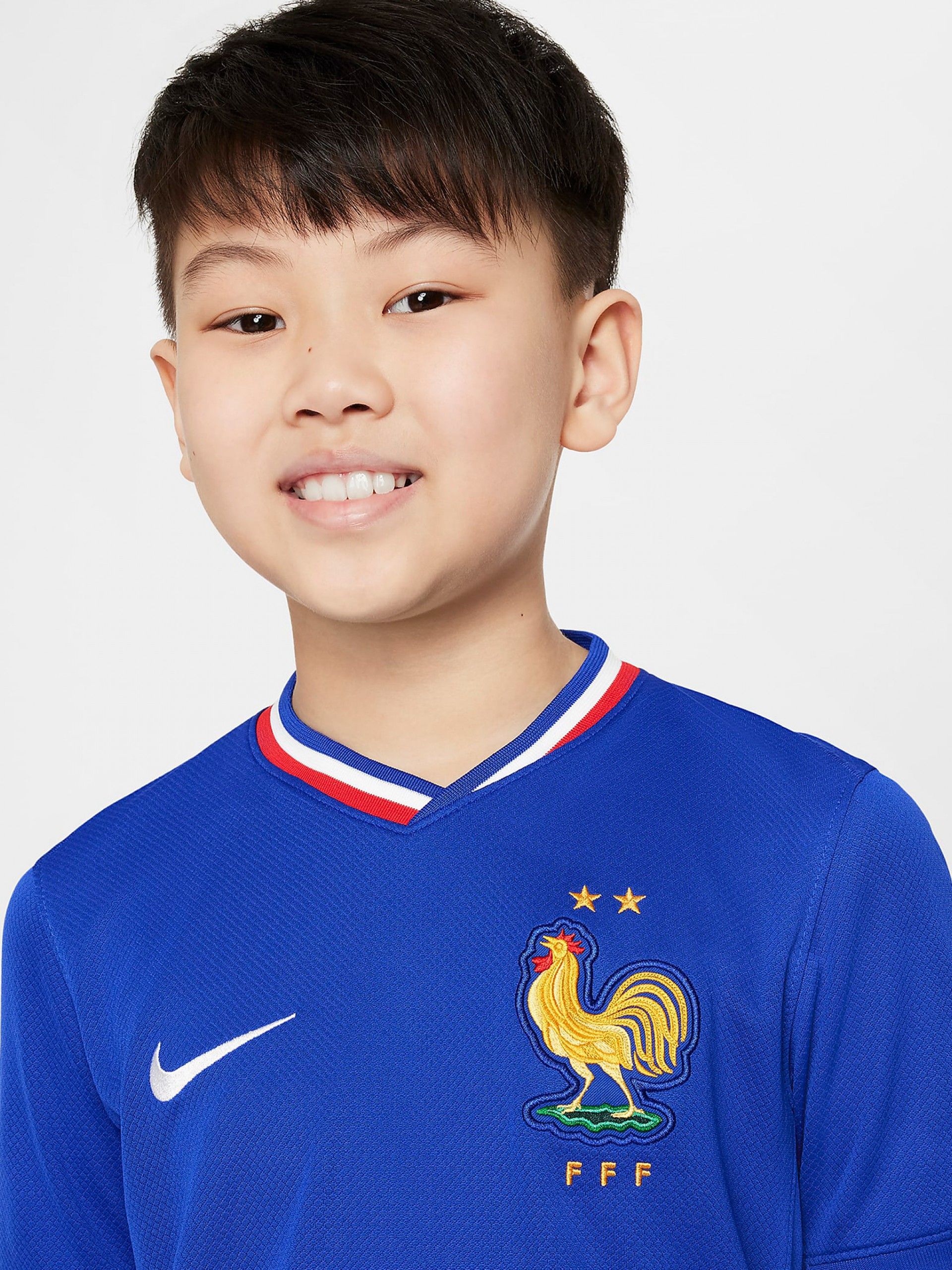 Camisola Nike FFF França Principal Stadium 2024/25 Jr