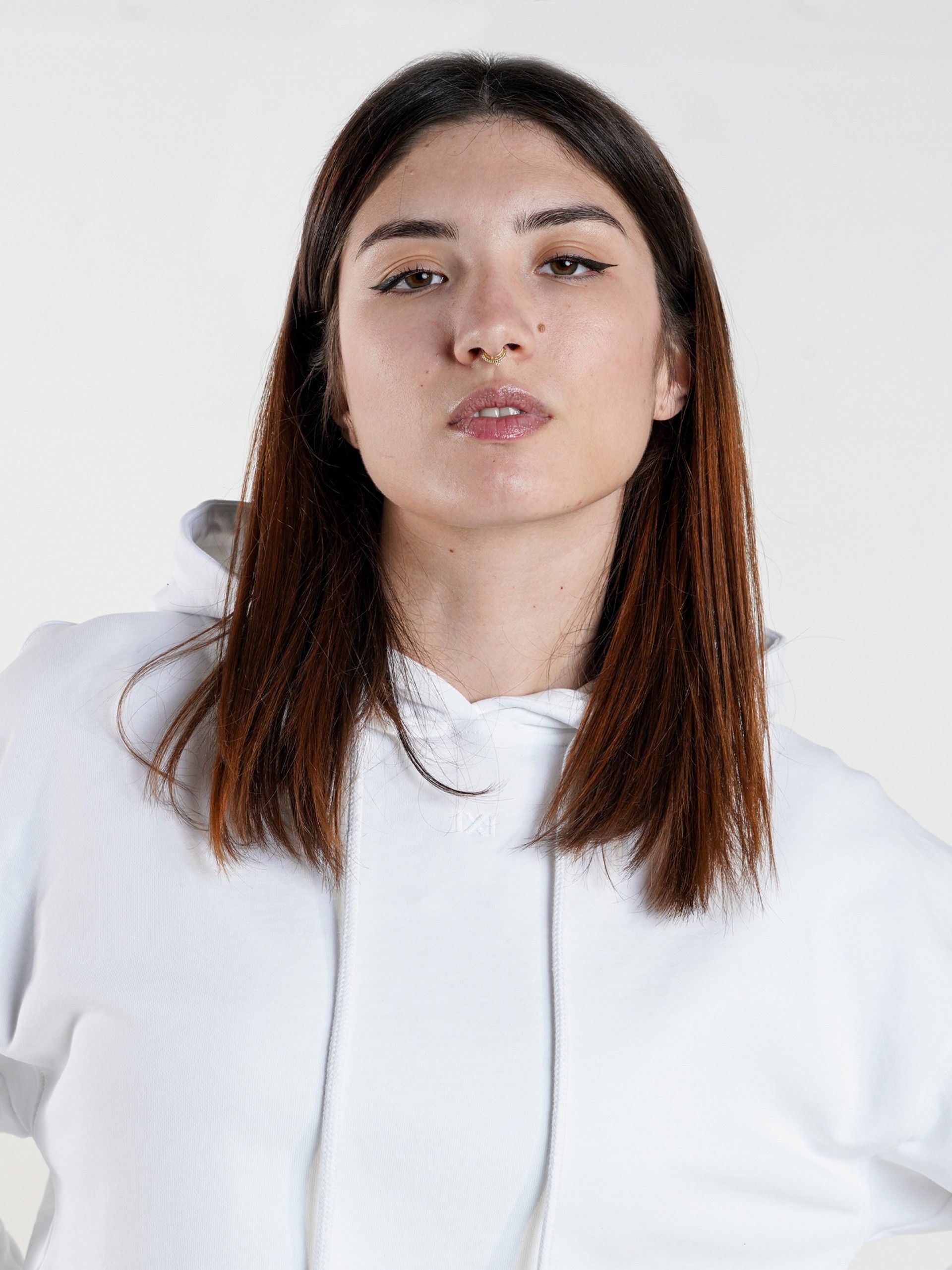 Sudadera con Capucha Pixis Core Cropped