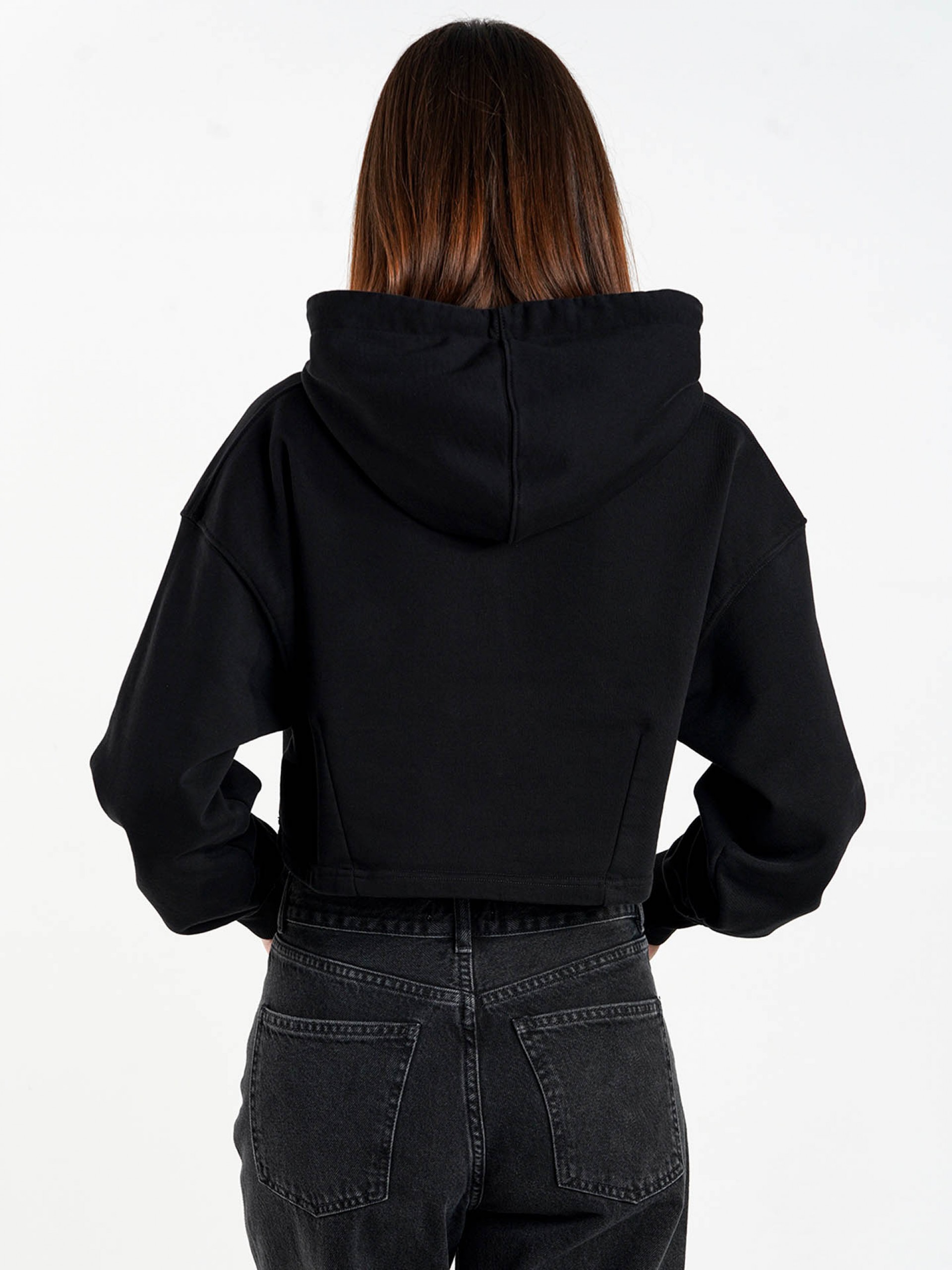 Sudadera con Capucha Pixis Core Cropped