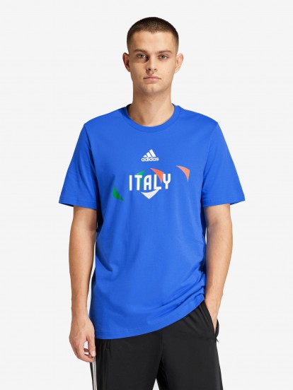 Adidas Italy UEFA Euro 2024 T-shirt